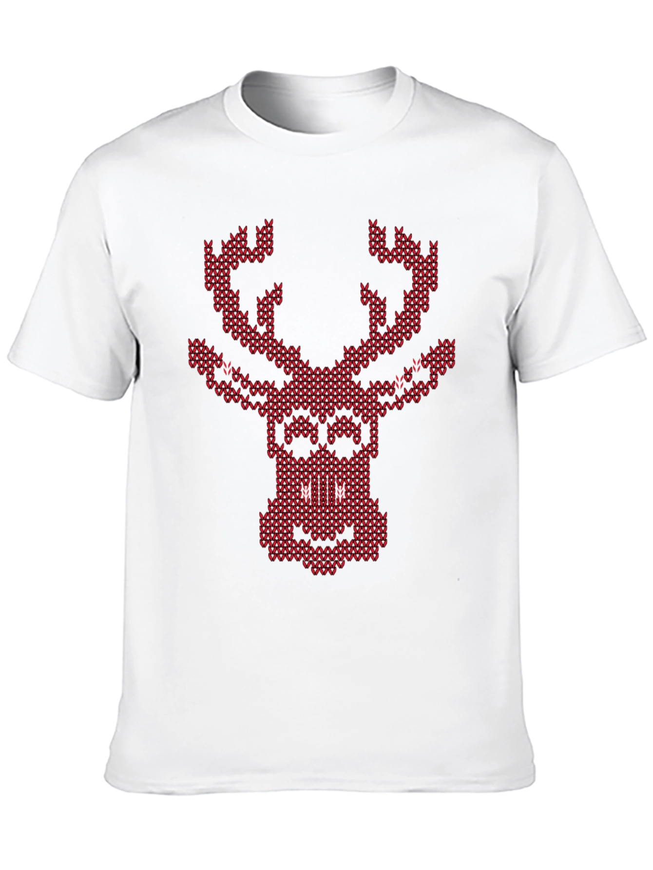Festive Knit Reindeer Tee