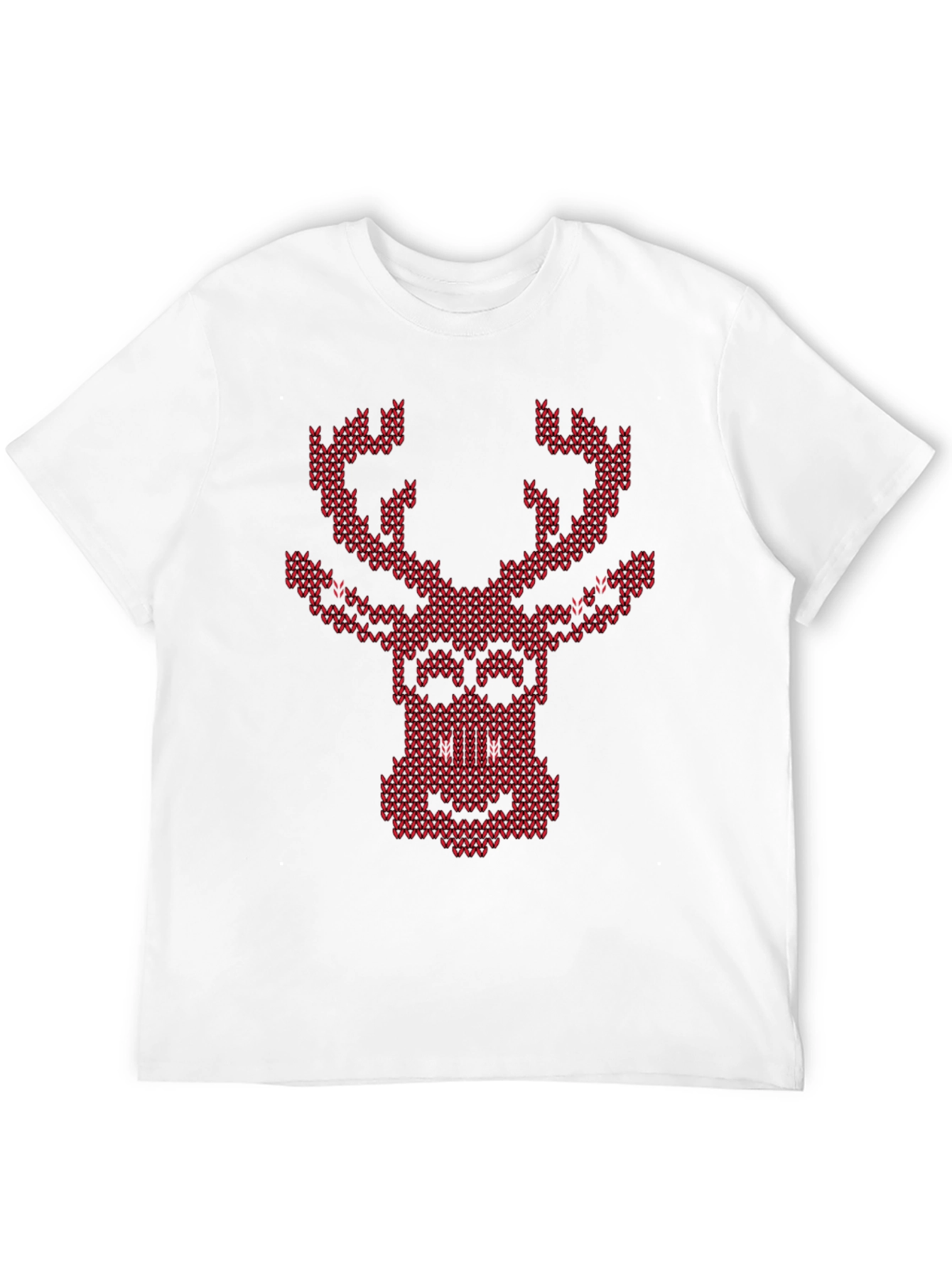 Festive Knit Reindeer Tee