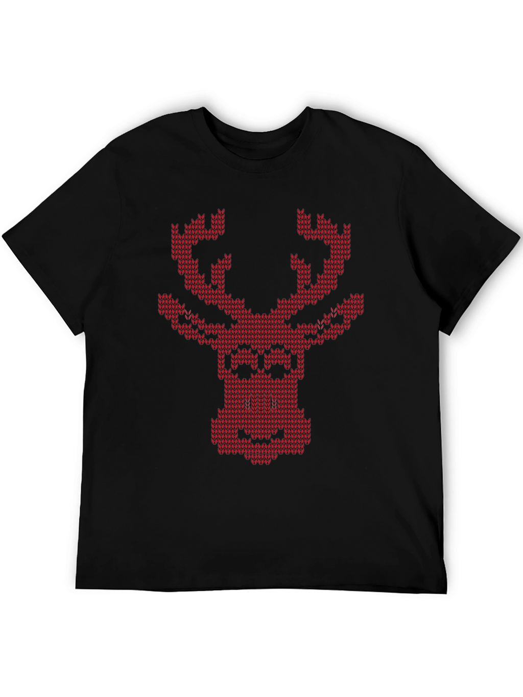 Festive Knit Reindeer Tee