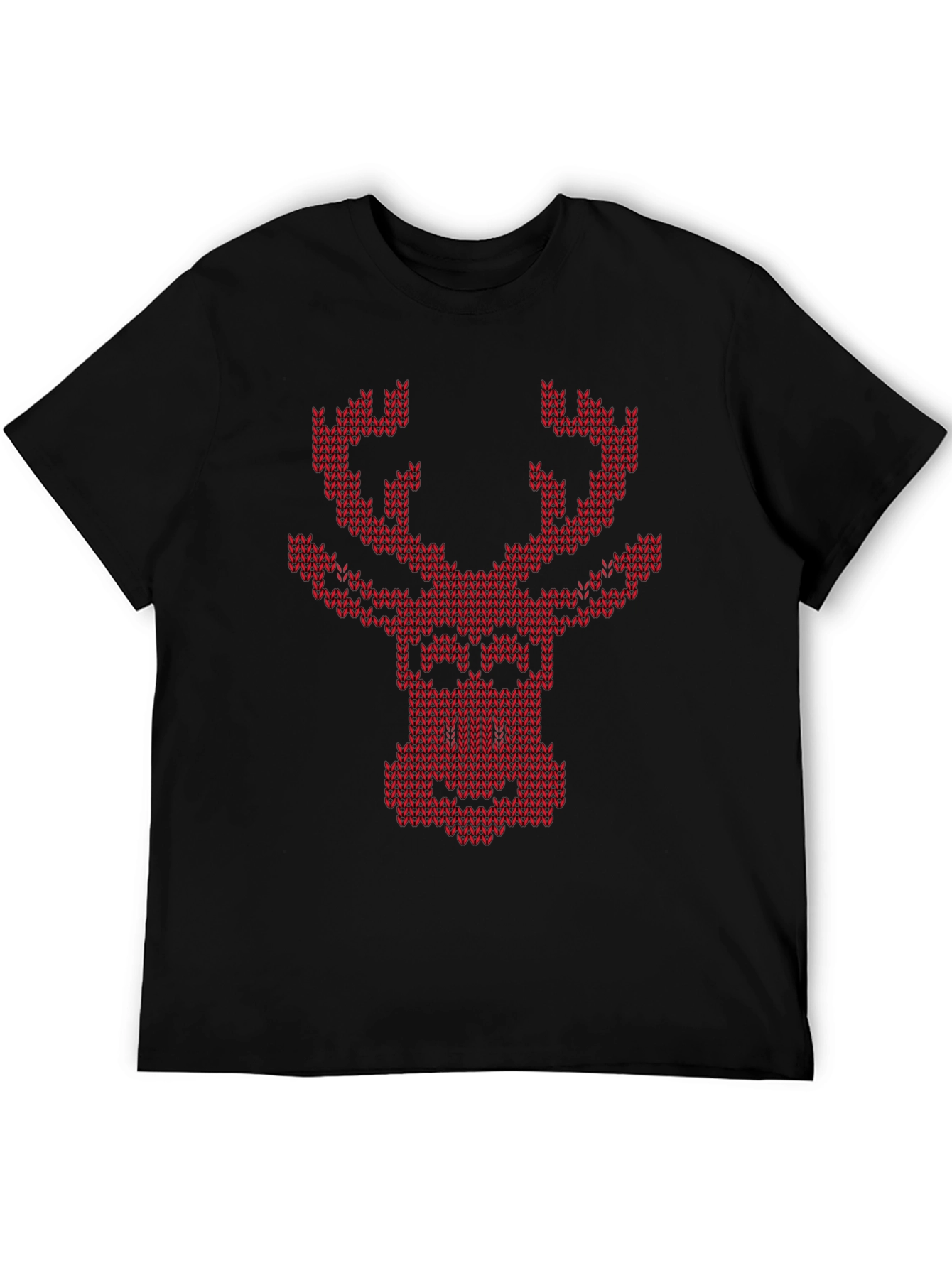 Festive Knit Reindeer Tee