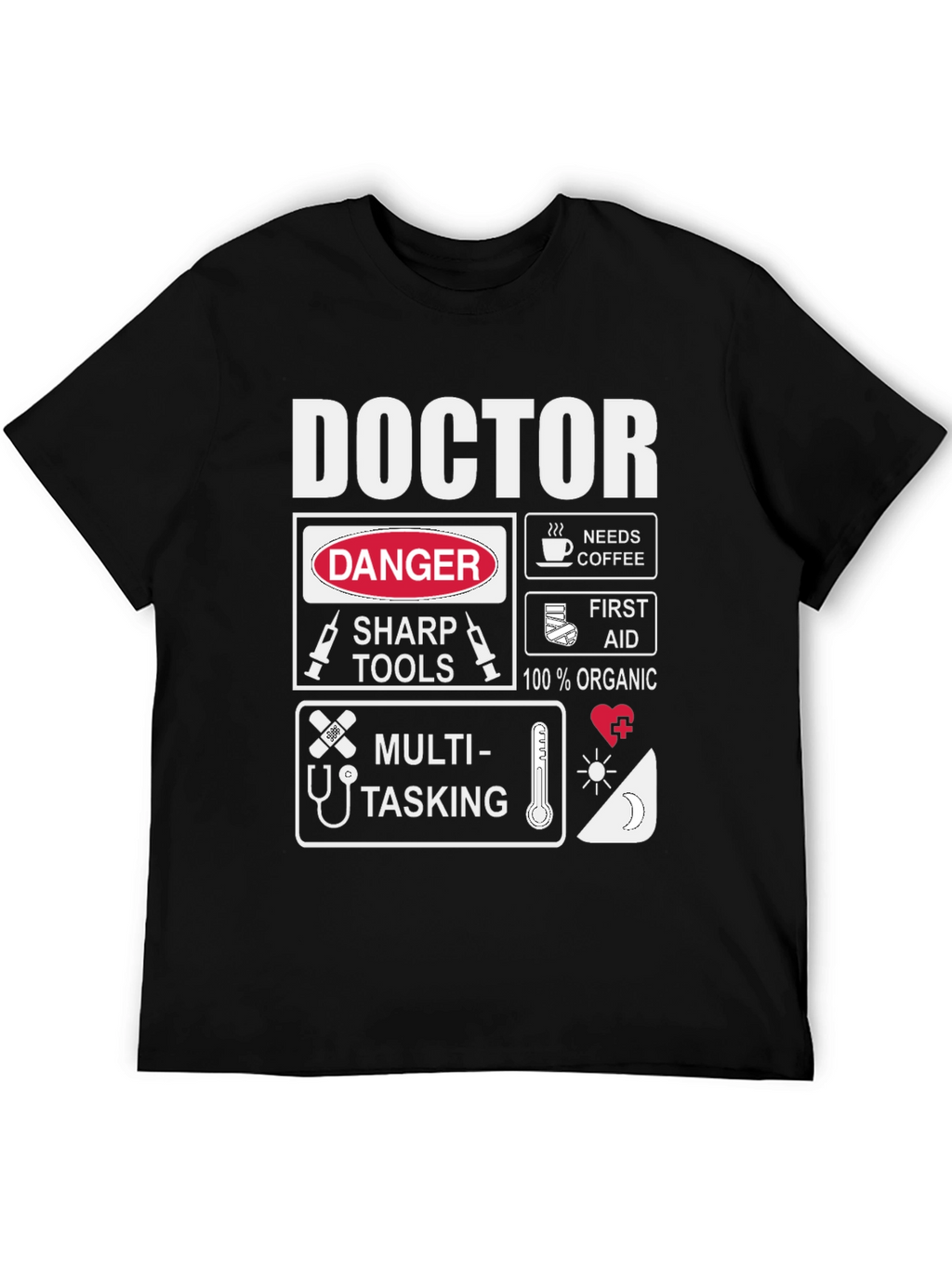 Doctor Multi-Tasking Graphic T-Shirt