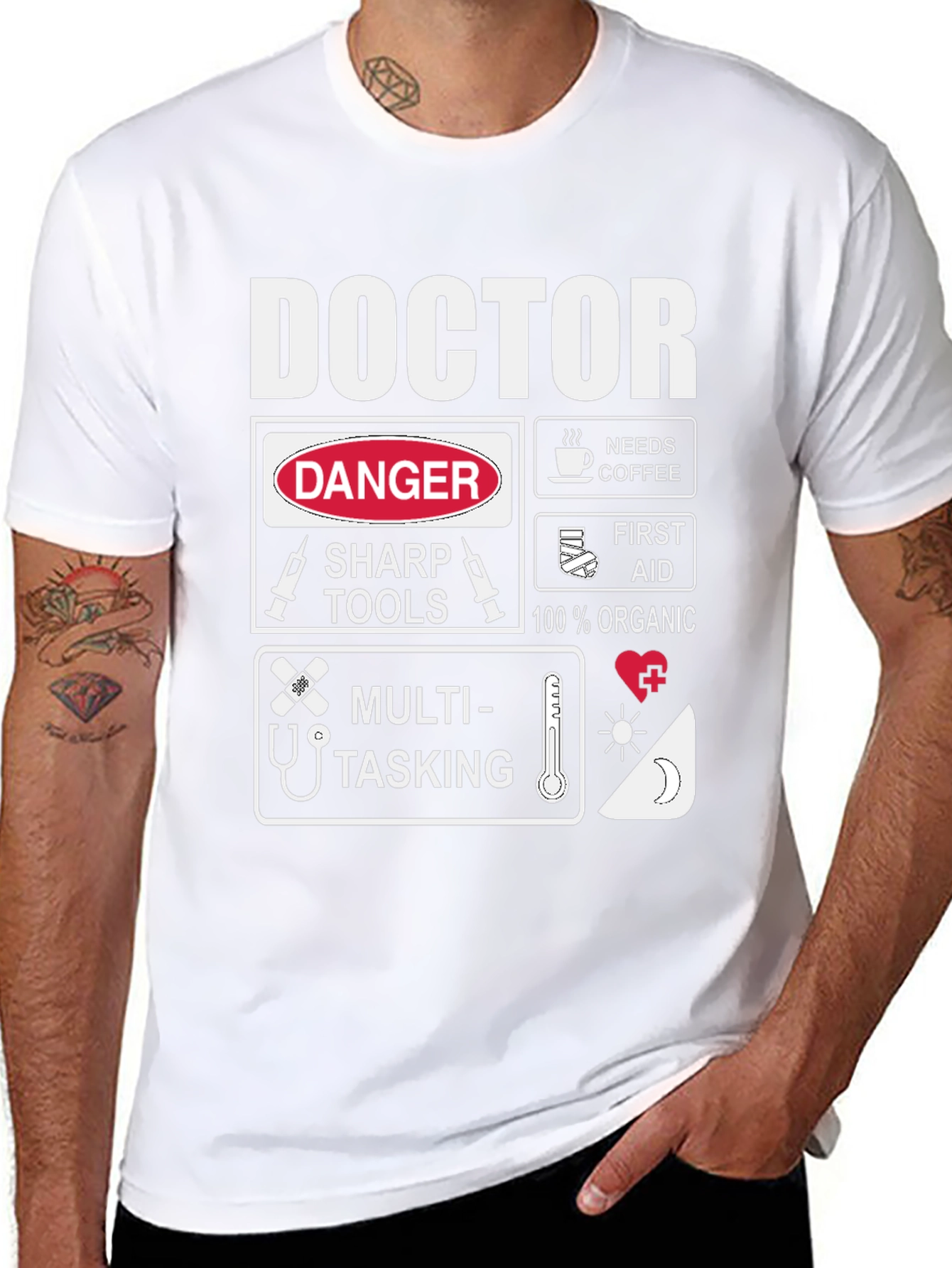 Doctor Multi-Tasking Graphic T-Shirt