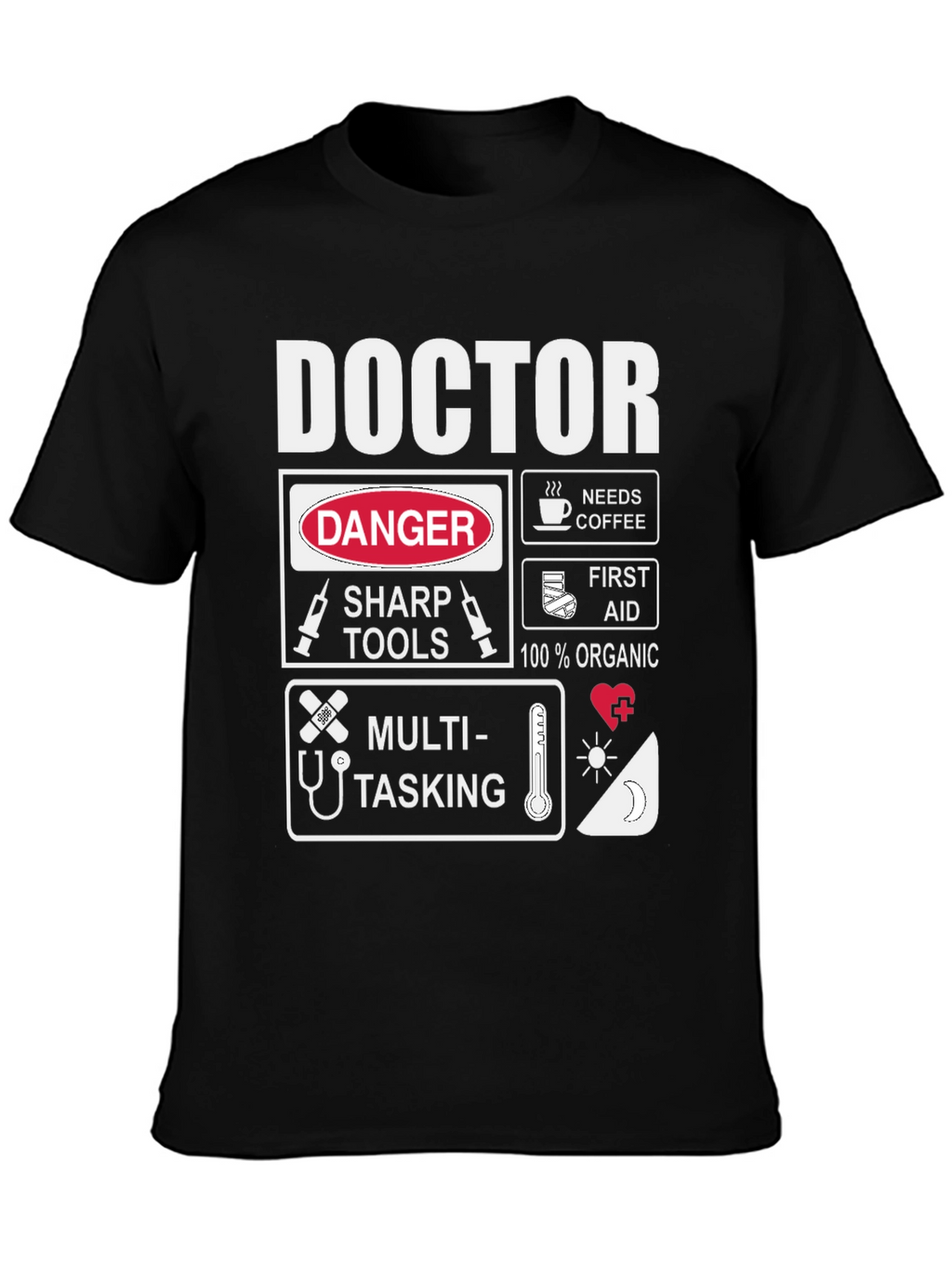 Doctor Multi-Tasking Graphic T-Shirt