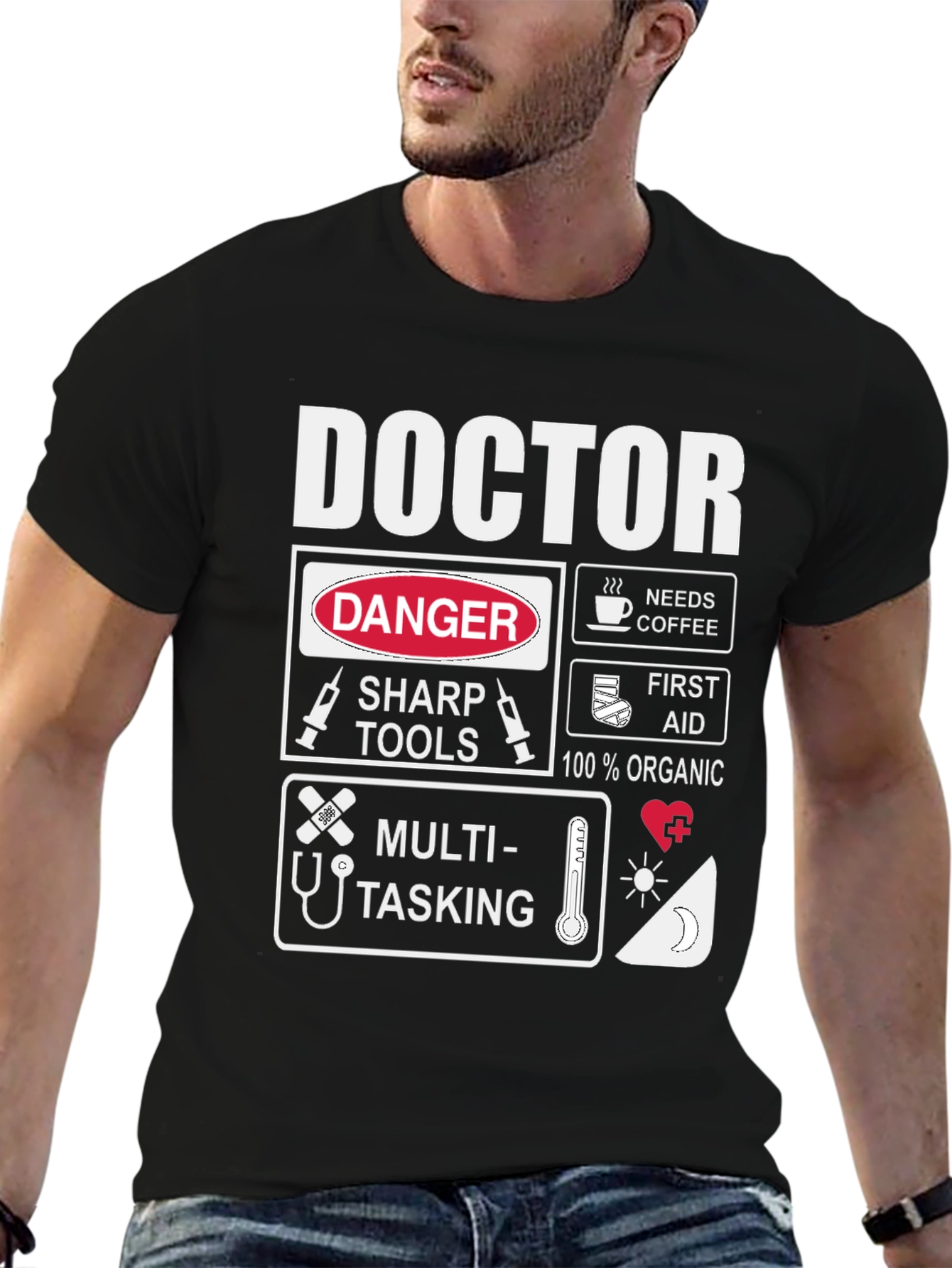 Doctor Multi-Tasking Graphic T-Shirt