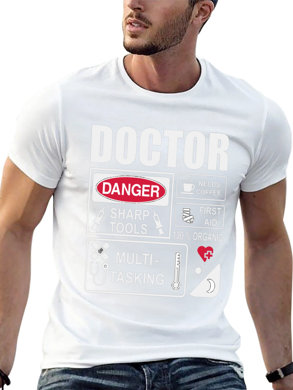 Doctor Multi-Tasking Graphic T-Shirt