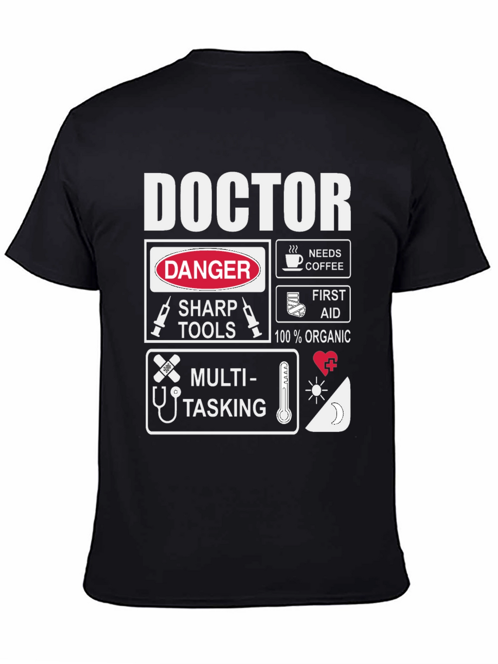 Doctor Multi-Tasking Graphic T-Shirt