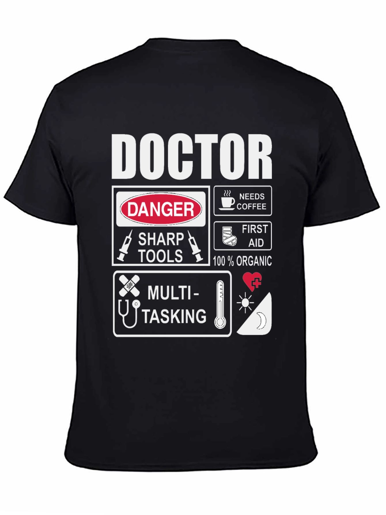 Doctor Multi-Tasking Graphic T-Shirt