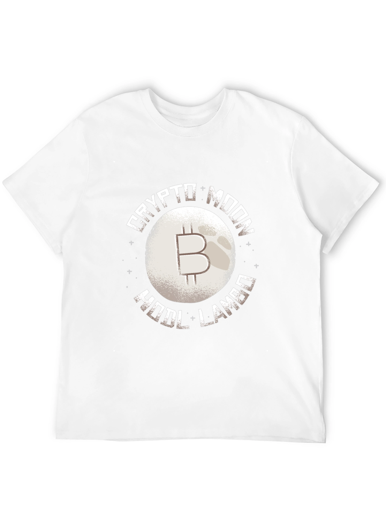 Crypto Moon HODL Lambo Black T-Shirt