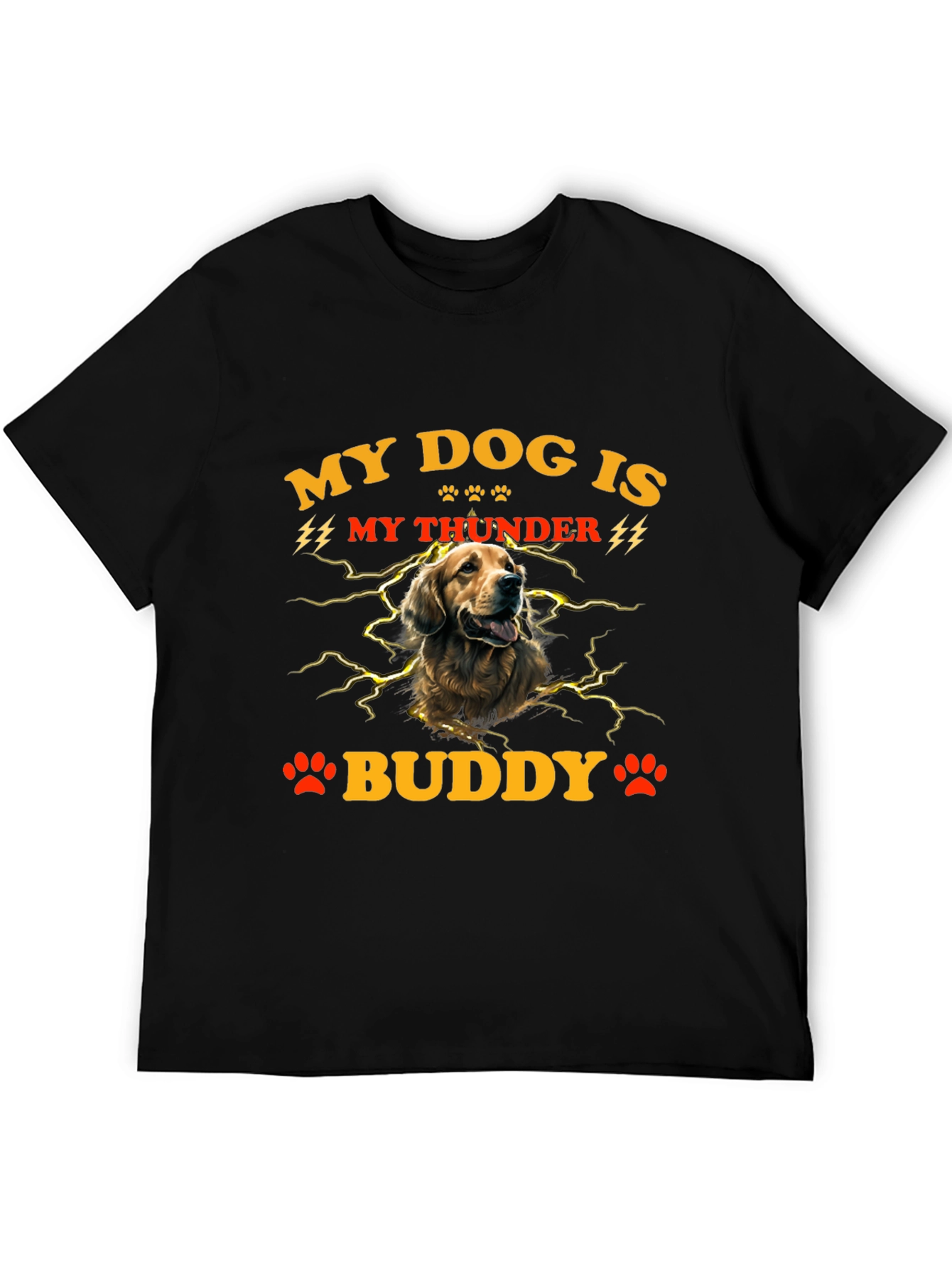 My Dog Is My Thunder Buddy T-Shirt