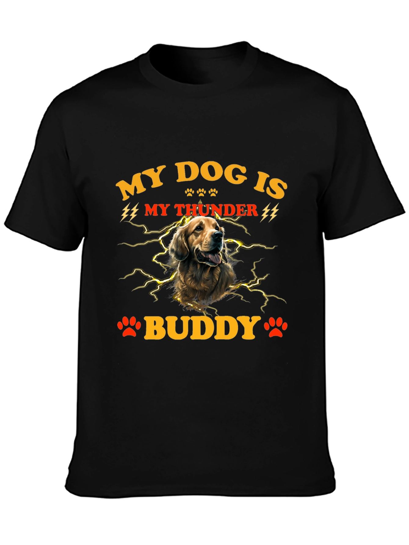 My Dog Is My Thunder Buddy T-Shirt
