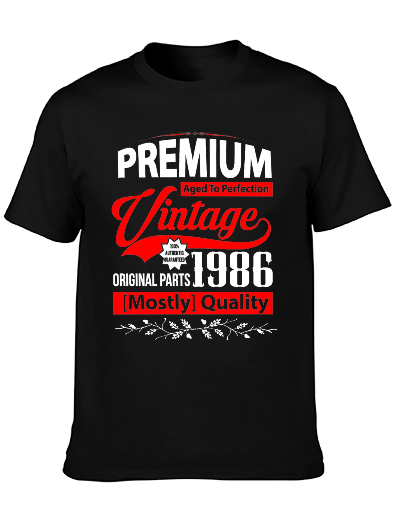 Premium Vintage 1986 Aged to Perfection T-Shirt