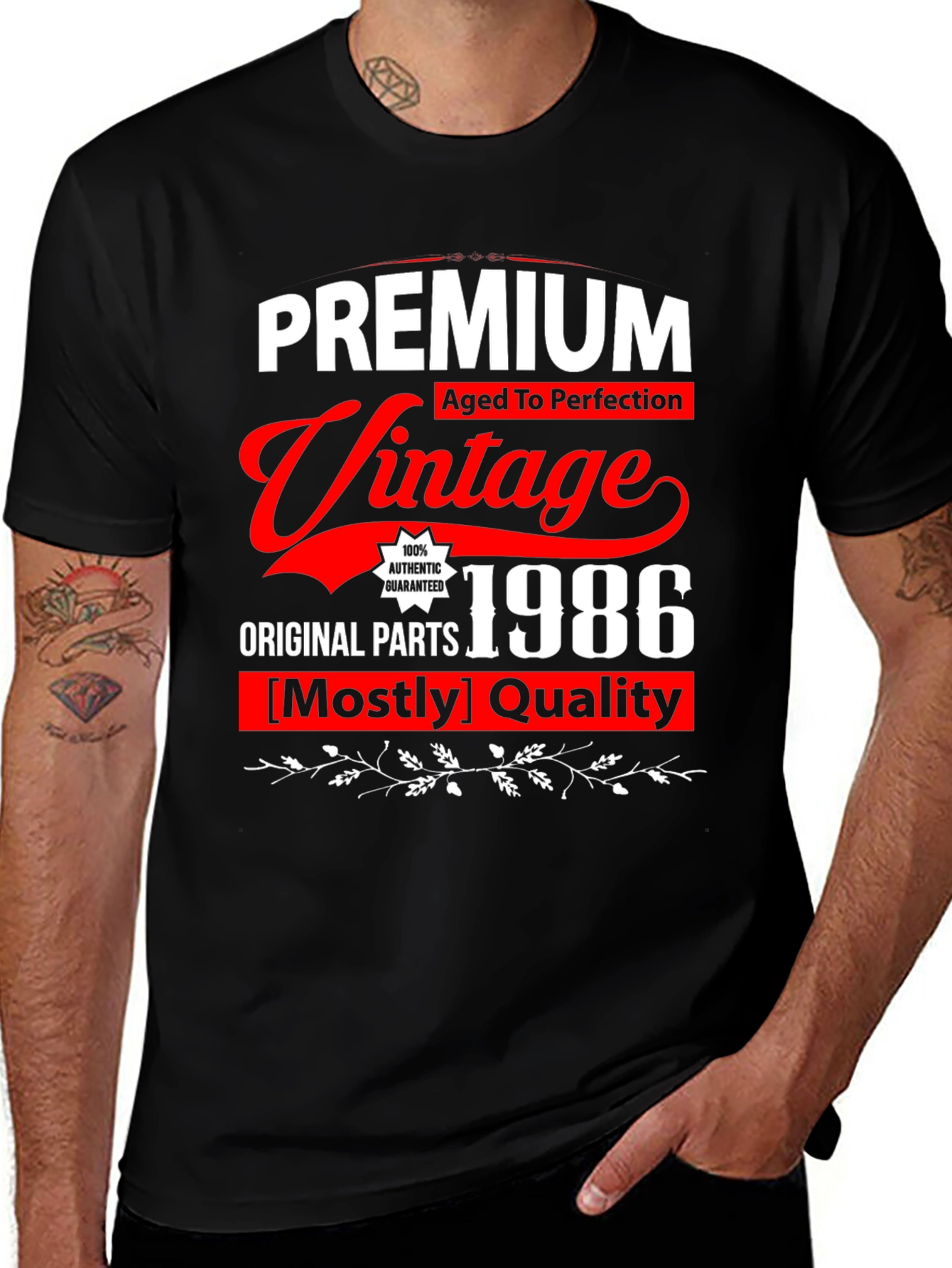 Premium Vintage 1986 Aged to Perfection T-Shirt