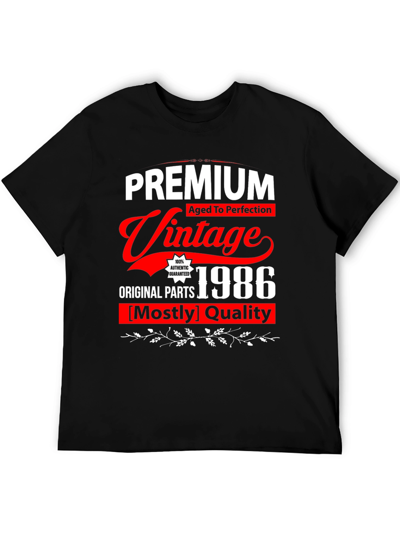 Premium Vintage 1986 Aged to Perfection T-Shirt