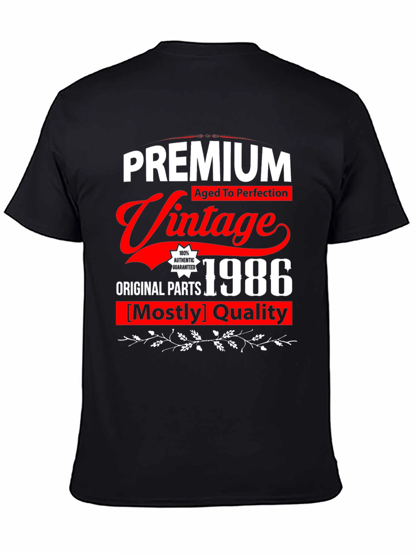 Premium Vintage 1986 Aged to Perfection T-Shirt
