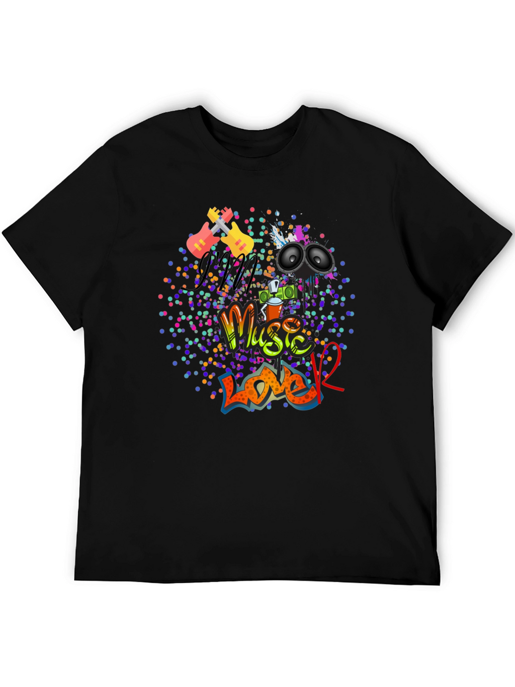 Music Lover Graphic T-Shirt