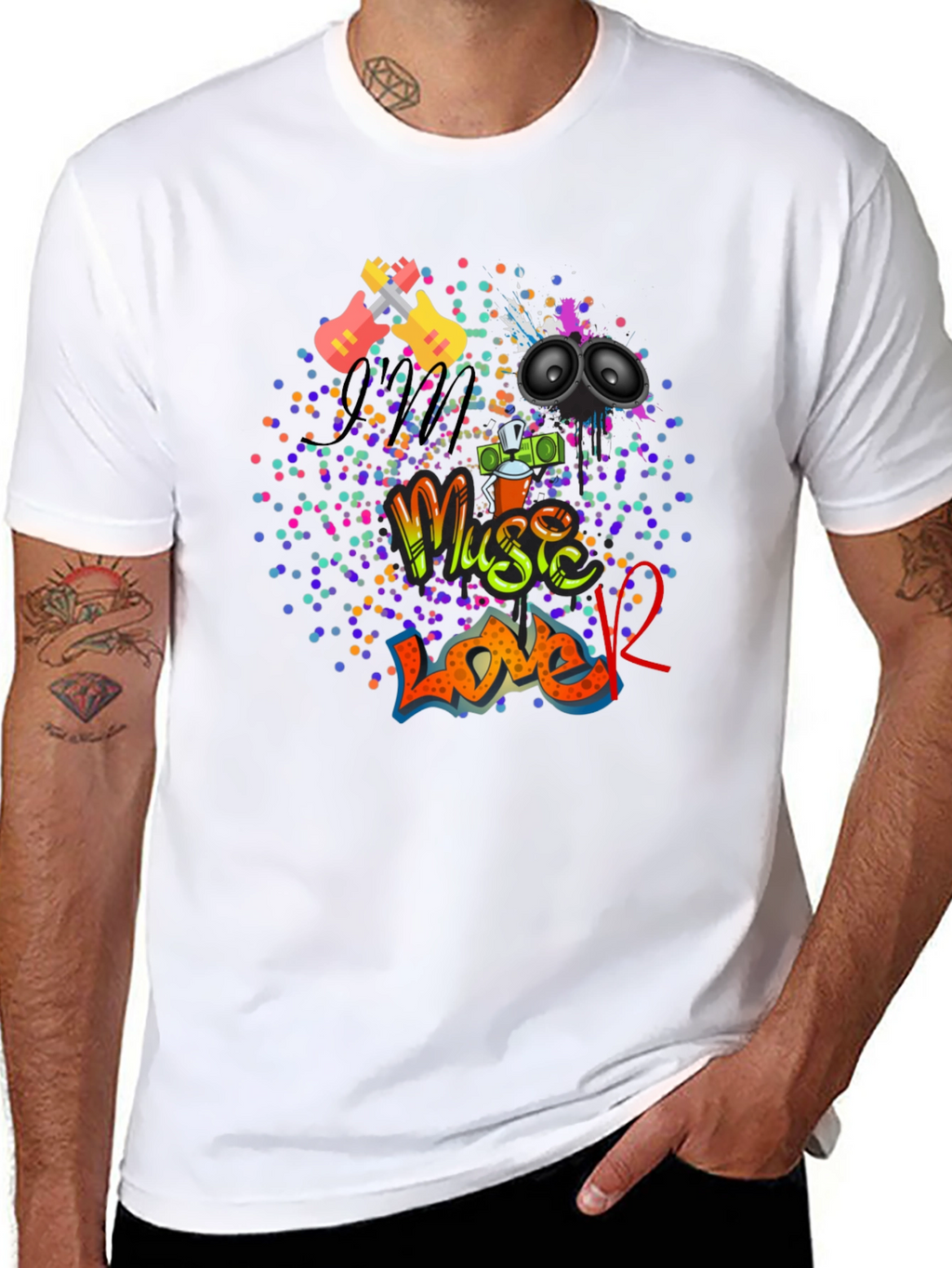 Music Lover Graphic T-Shirt