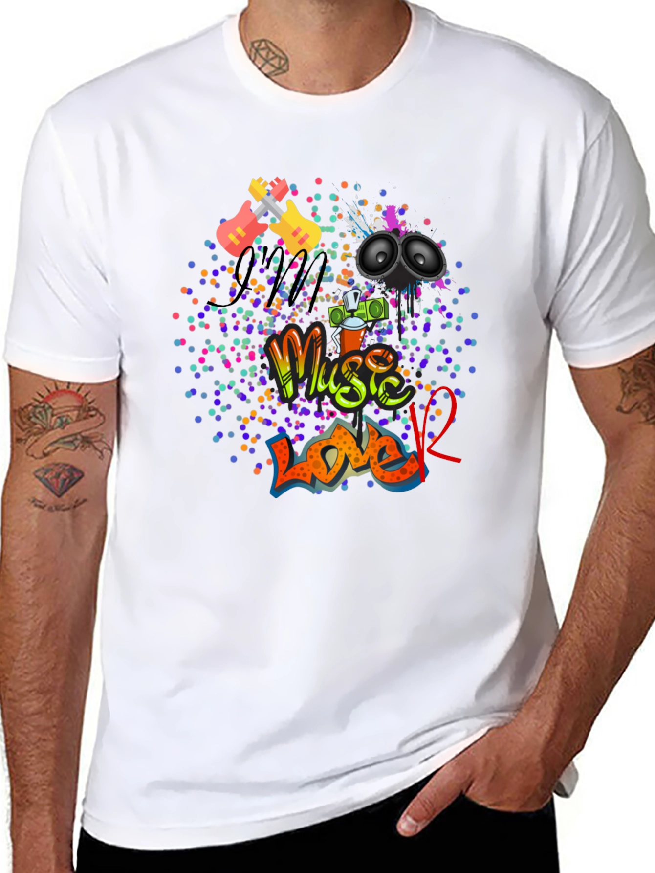 Music Lover Graphic T-Shirt