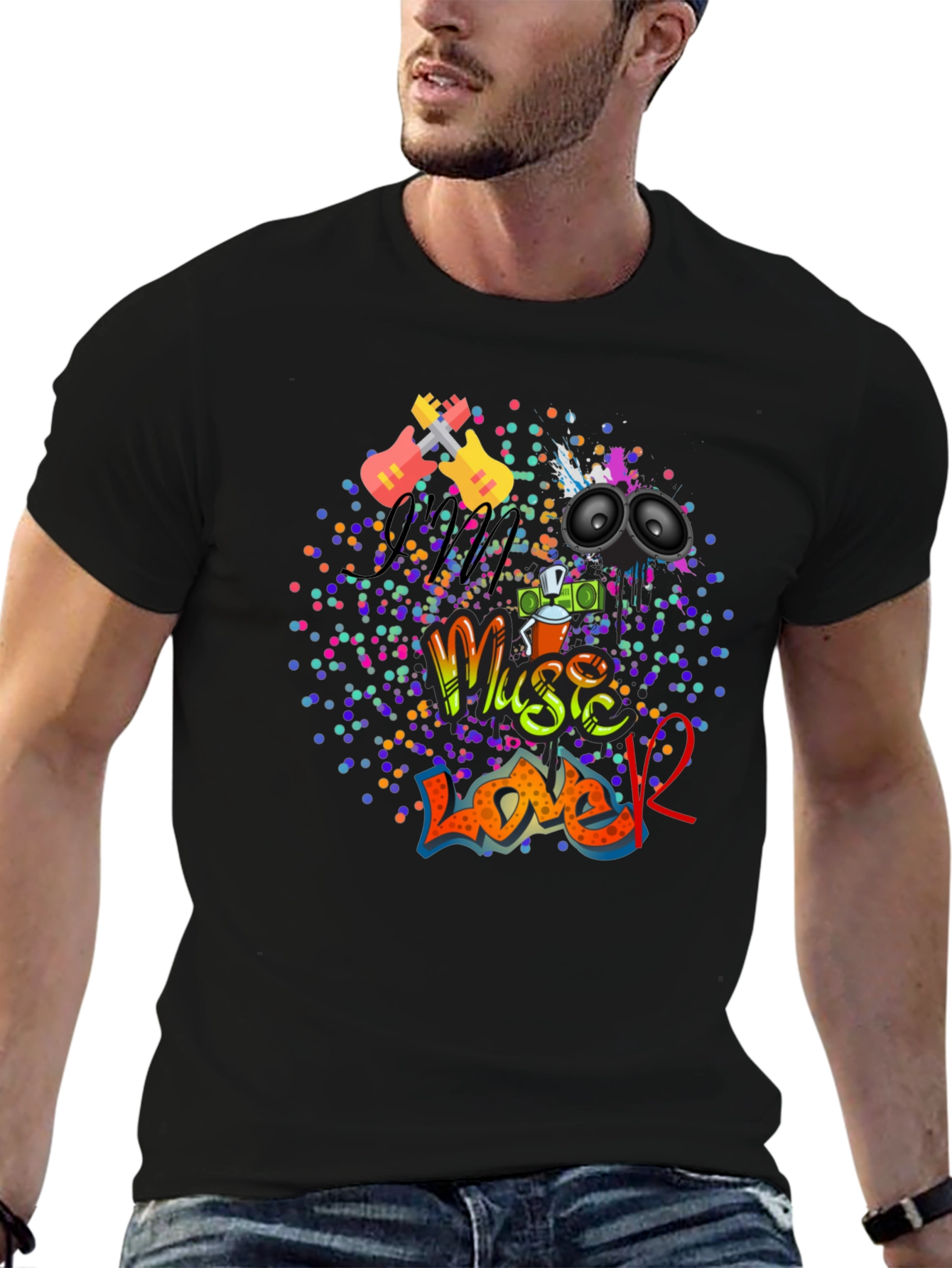 Music Lover Graphic T-Shirt