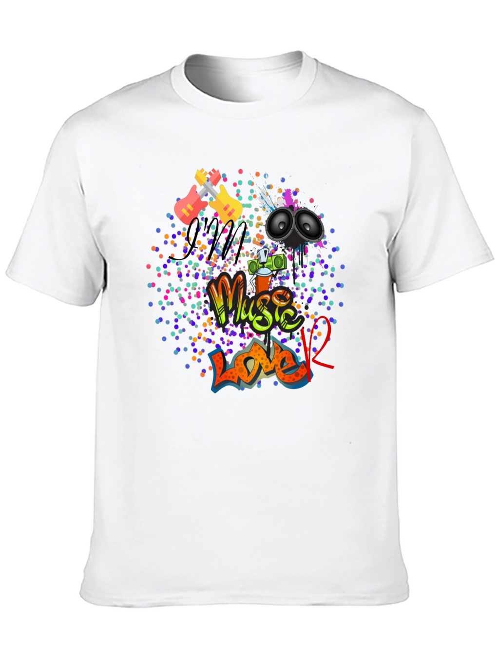 Music Lover Graphic T-Shirt
