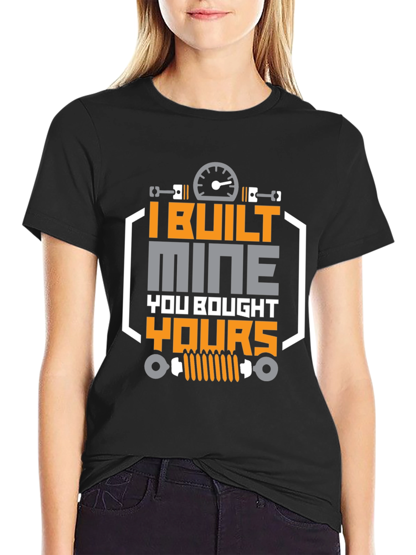 I Built Mine T-Shirt - Automotive Enthusiast Tee
