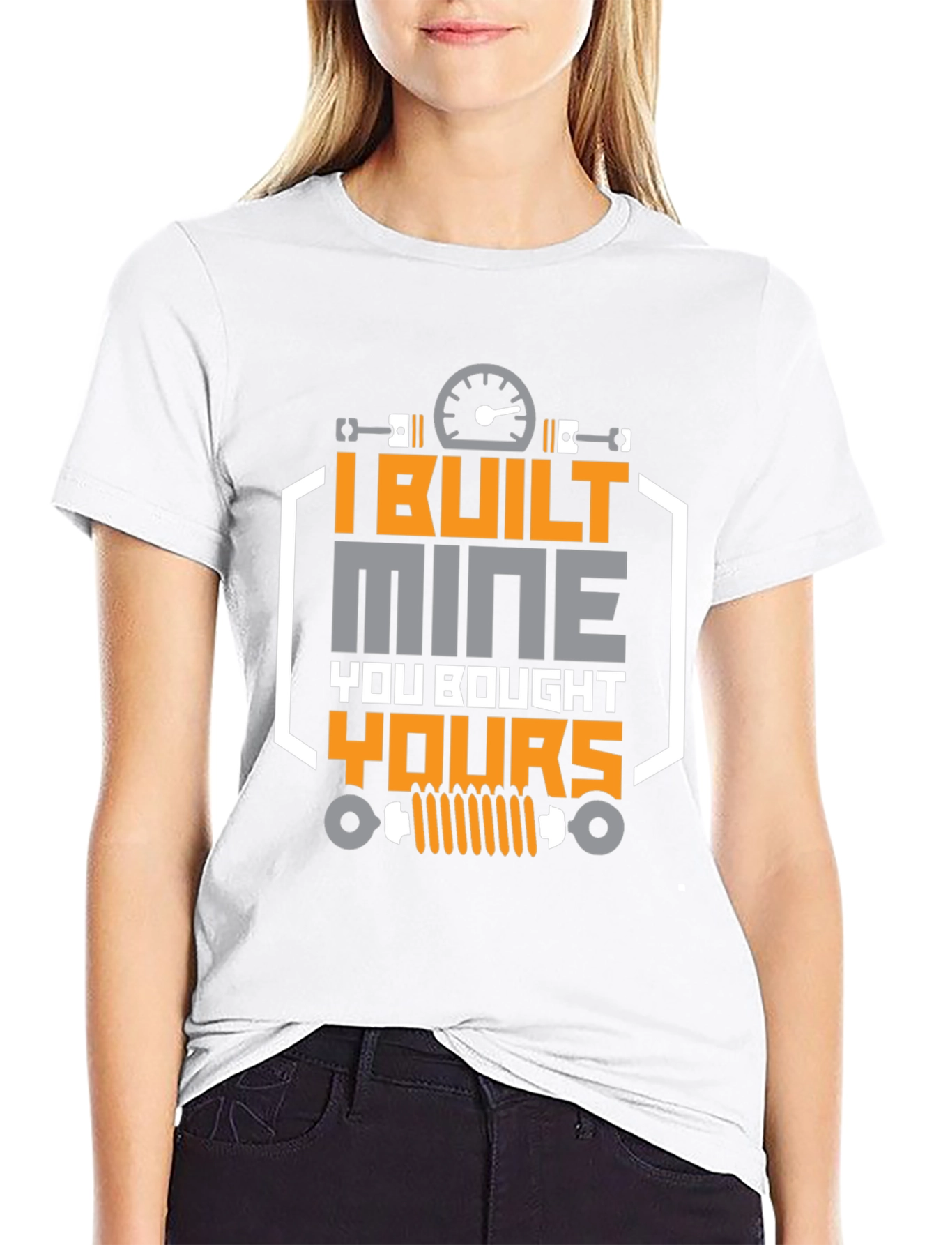I Built Mine T-Shirt - Automotive Enthusiast Tee