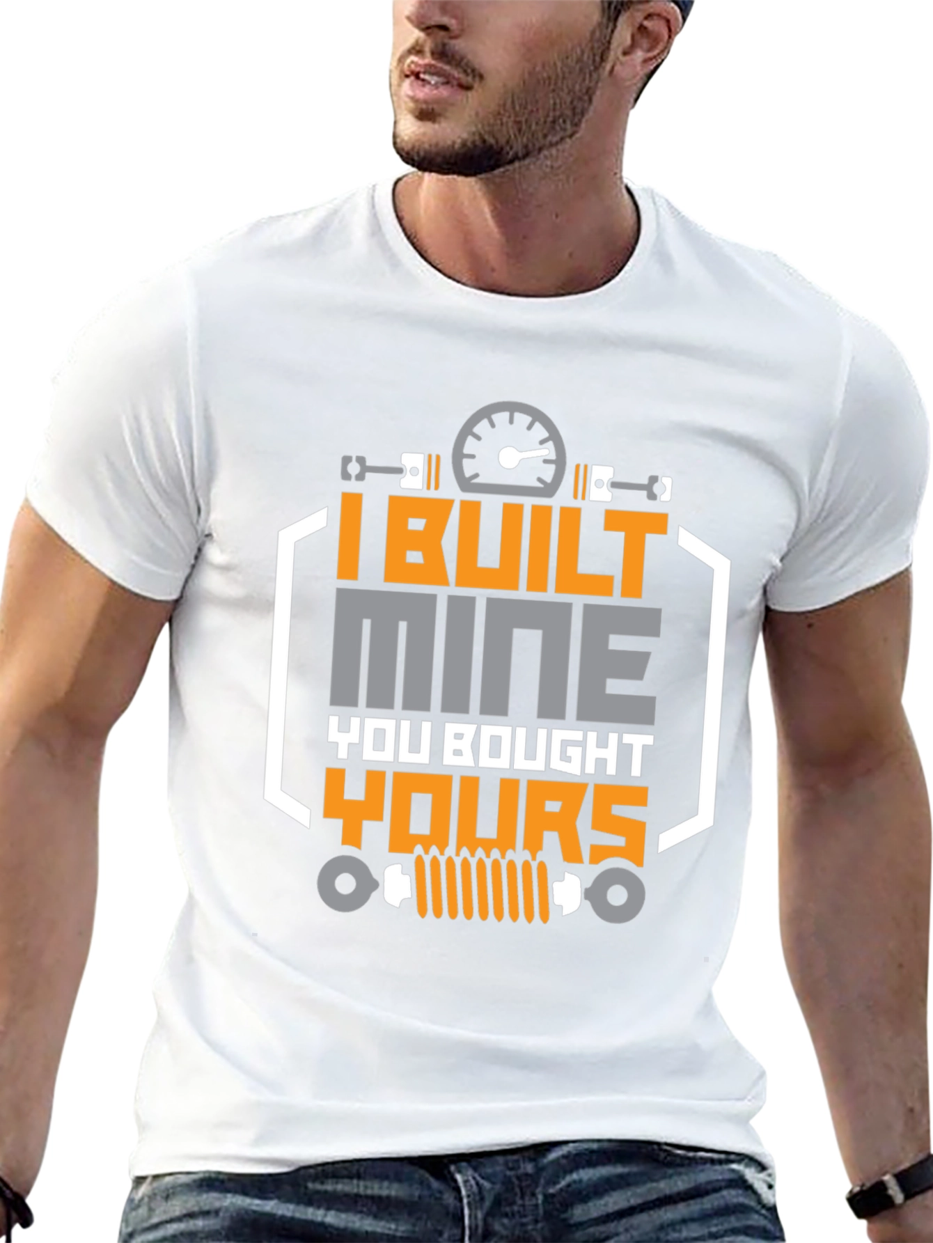 I Built Mine T-Shirt - Automotive Enthusiast Tee