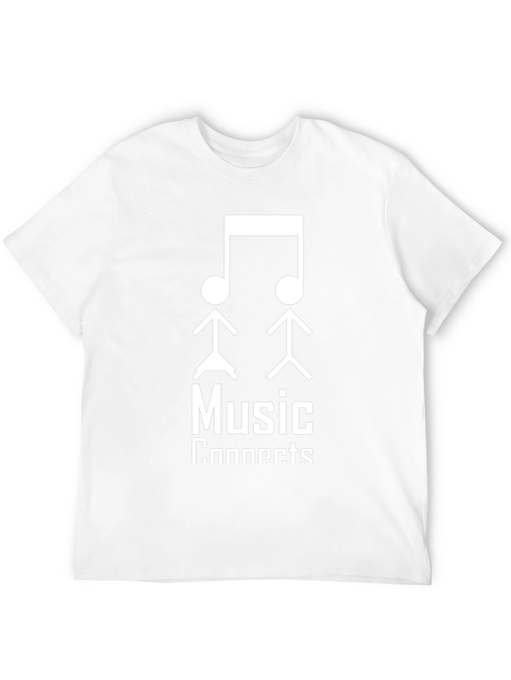 Music Connects Graphic Tee - Stylish Unisex T-Shirt
