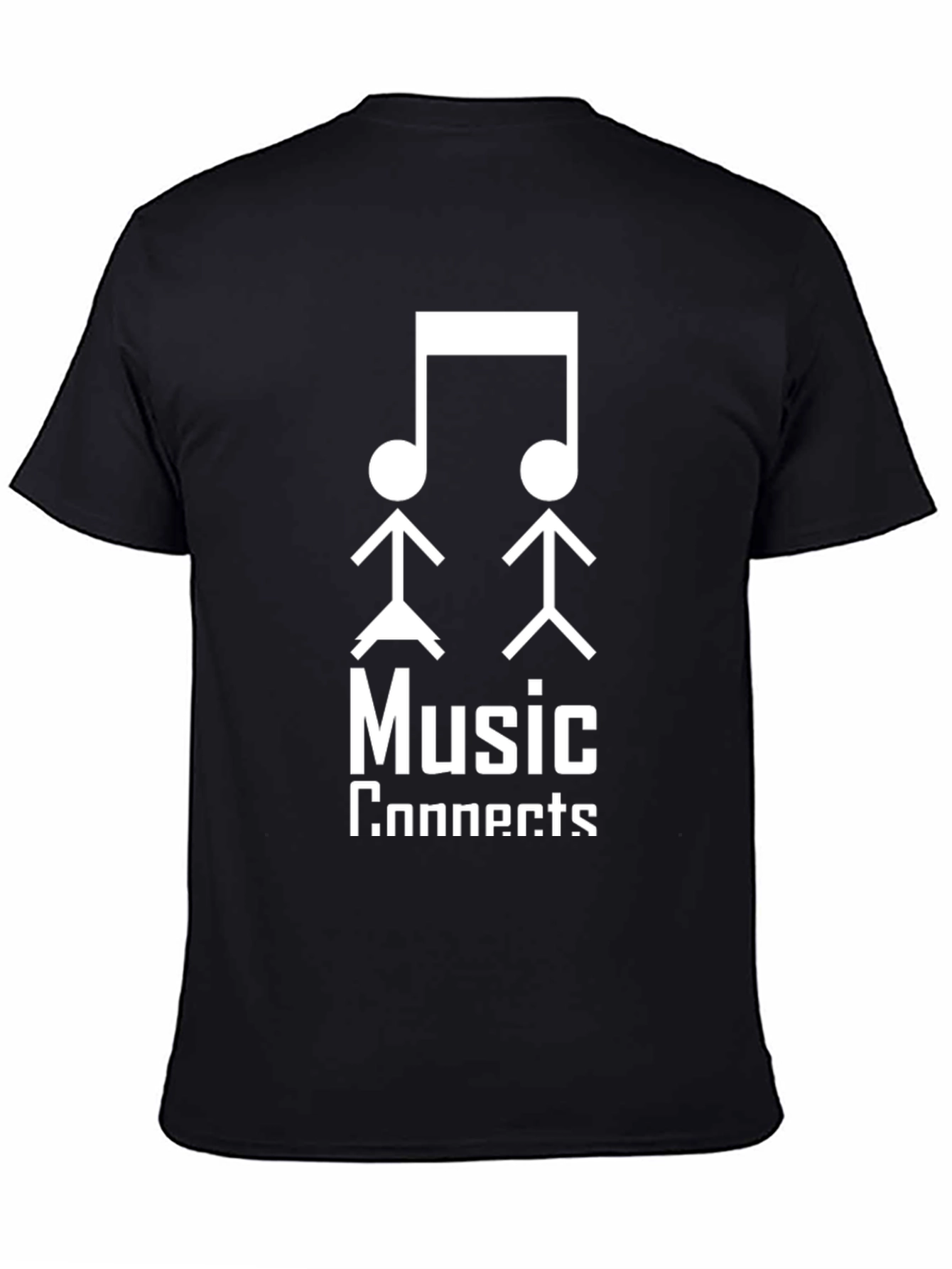 Music Connects Graphic Tee - Stylish Unisex T-Shirt