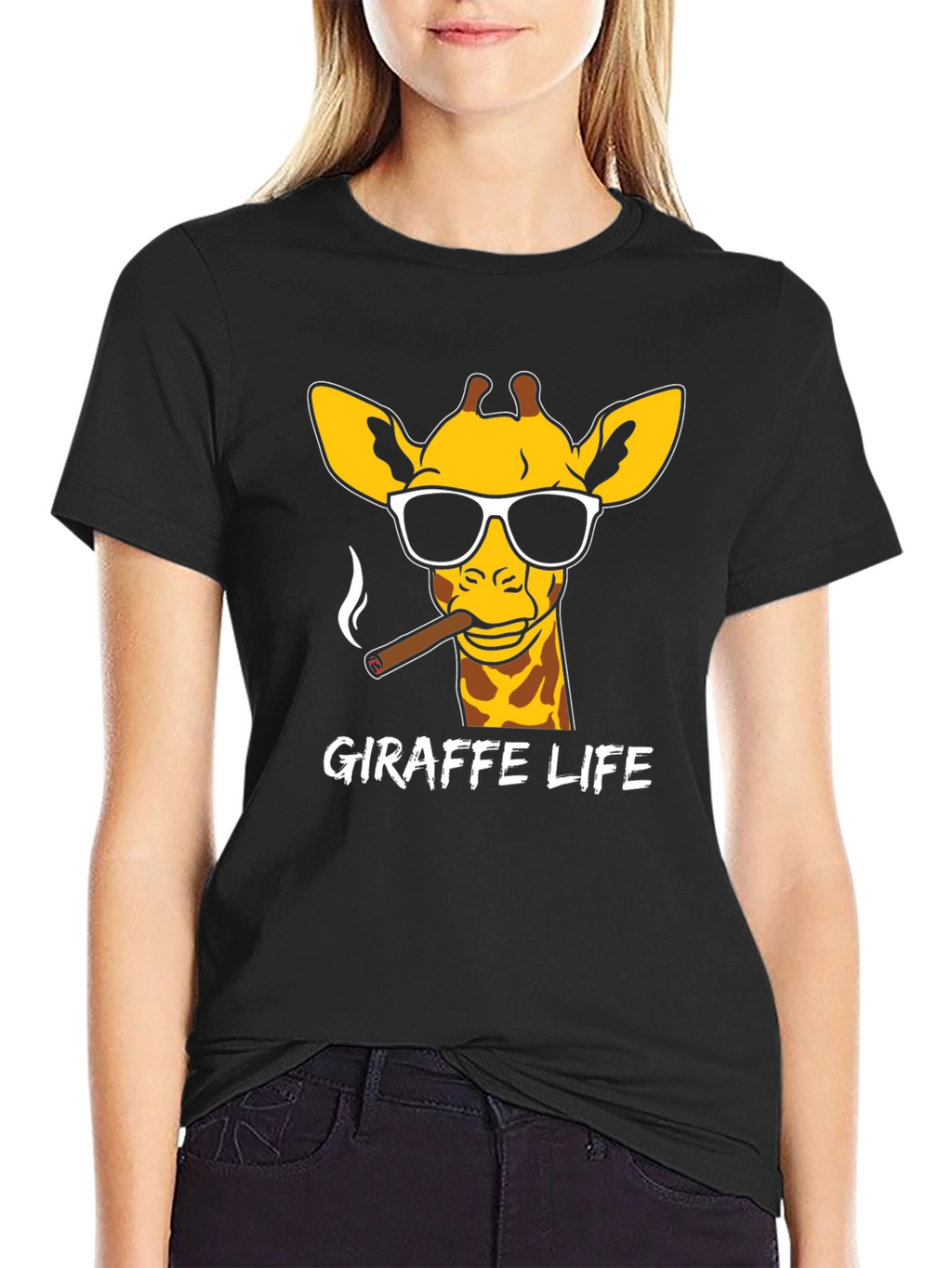 Giraffe Life T-Shirt - Cool Animal Tee