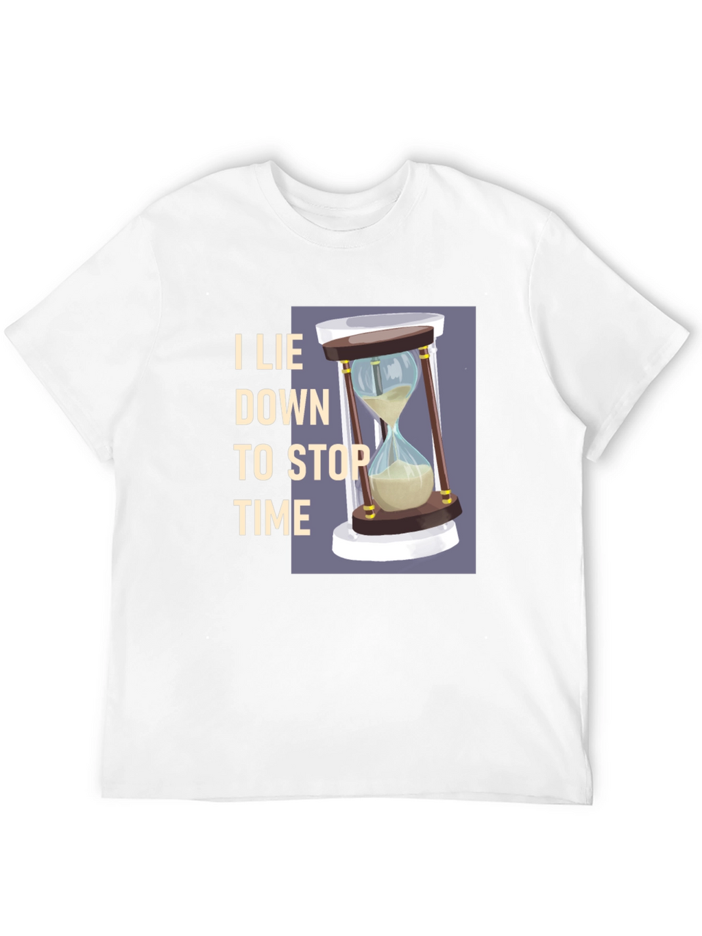 I Lie Down to Stop Time Graphic Tee