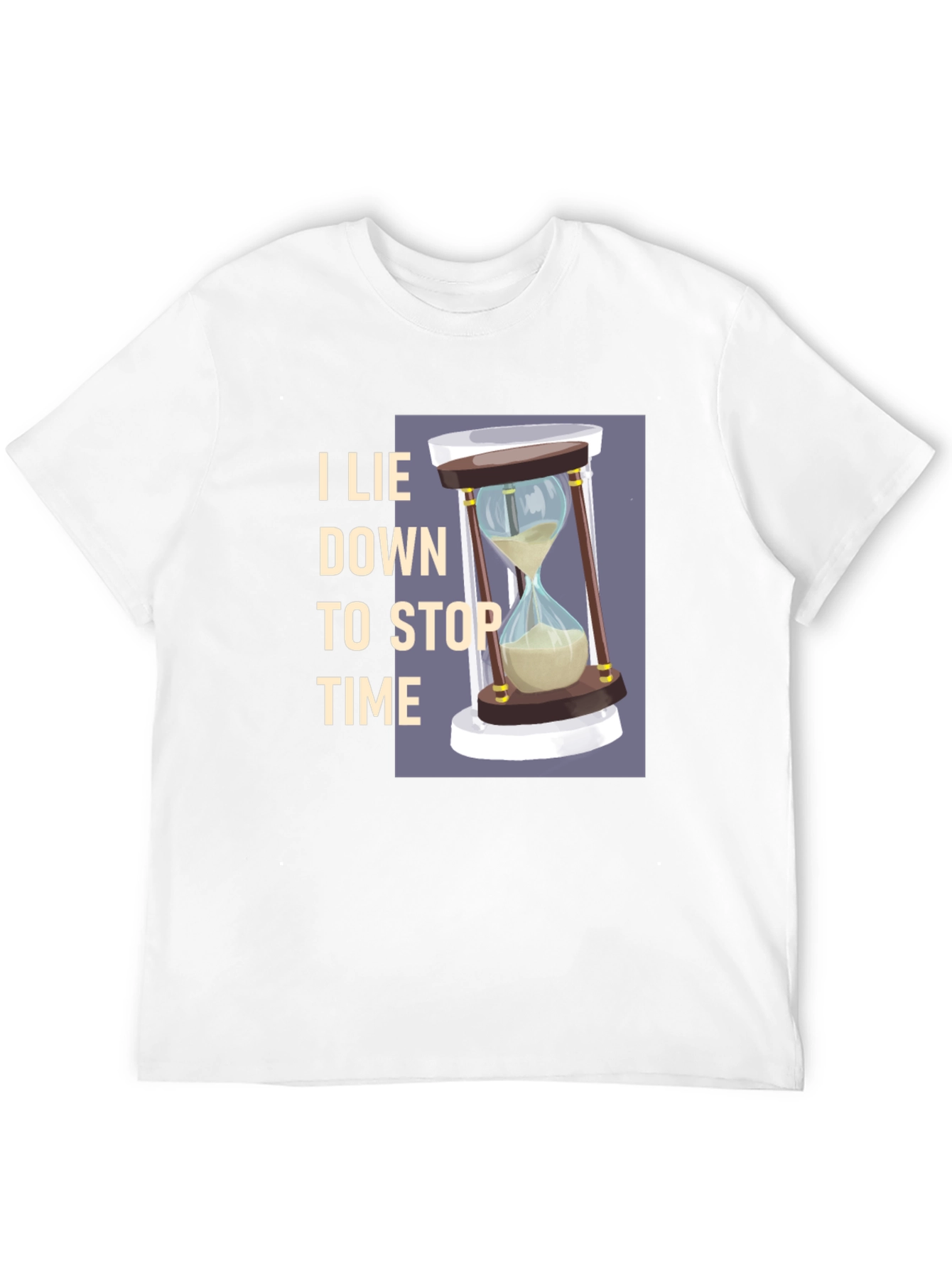 I Lie Down to Stop Time Graphic Tee