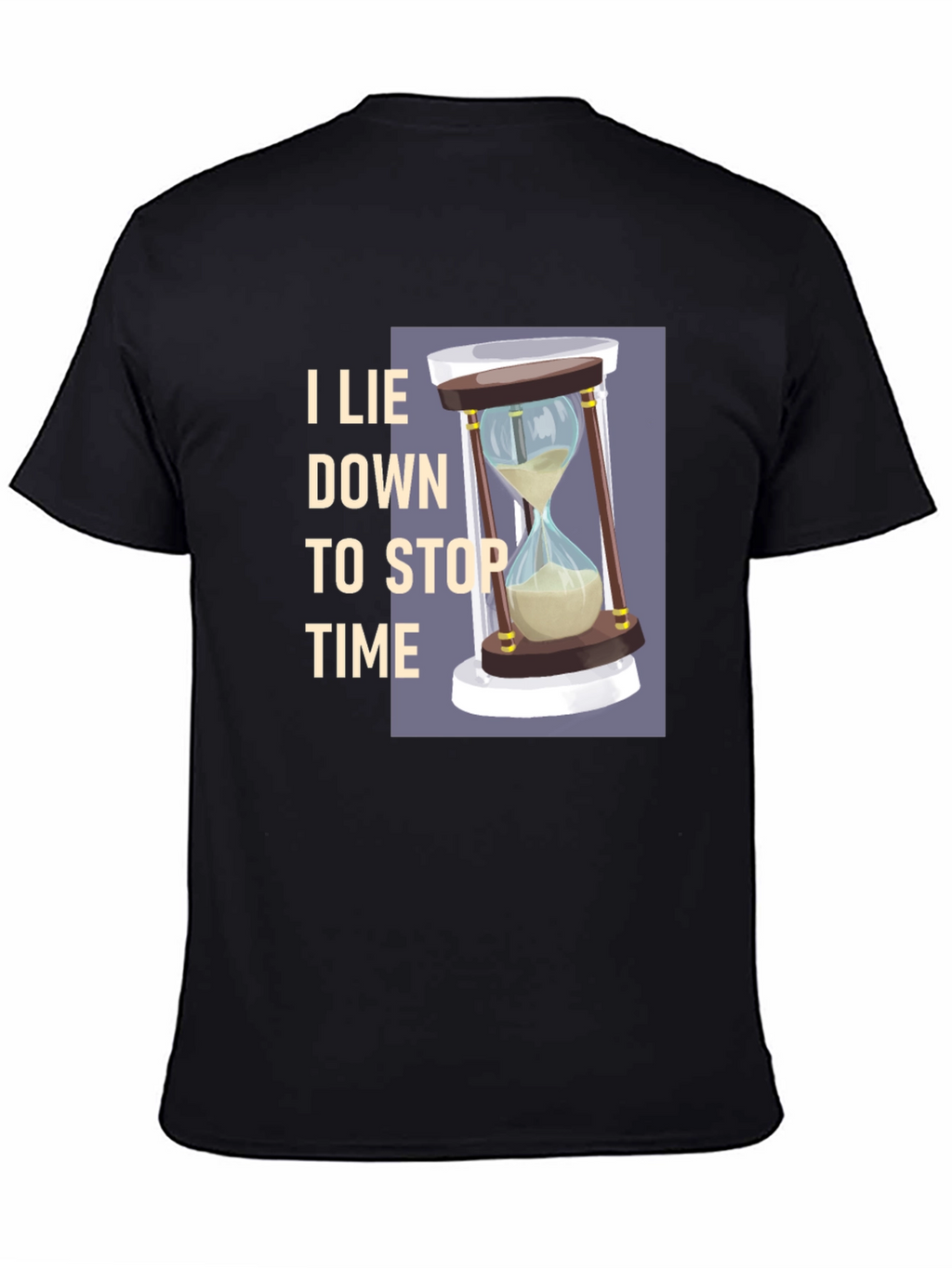 I Lie Down to Stop Time Graphic Tee