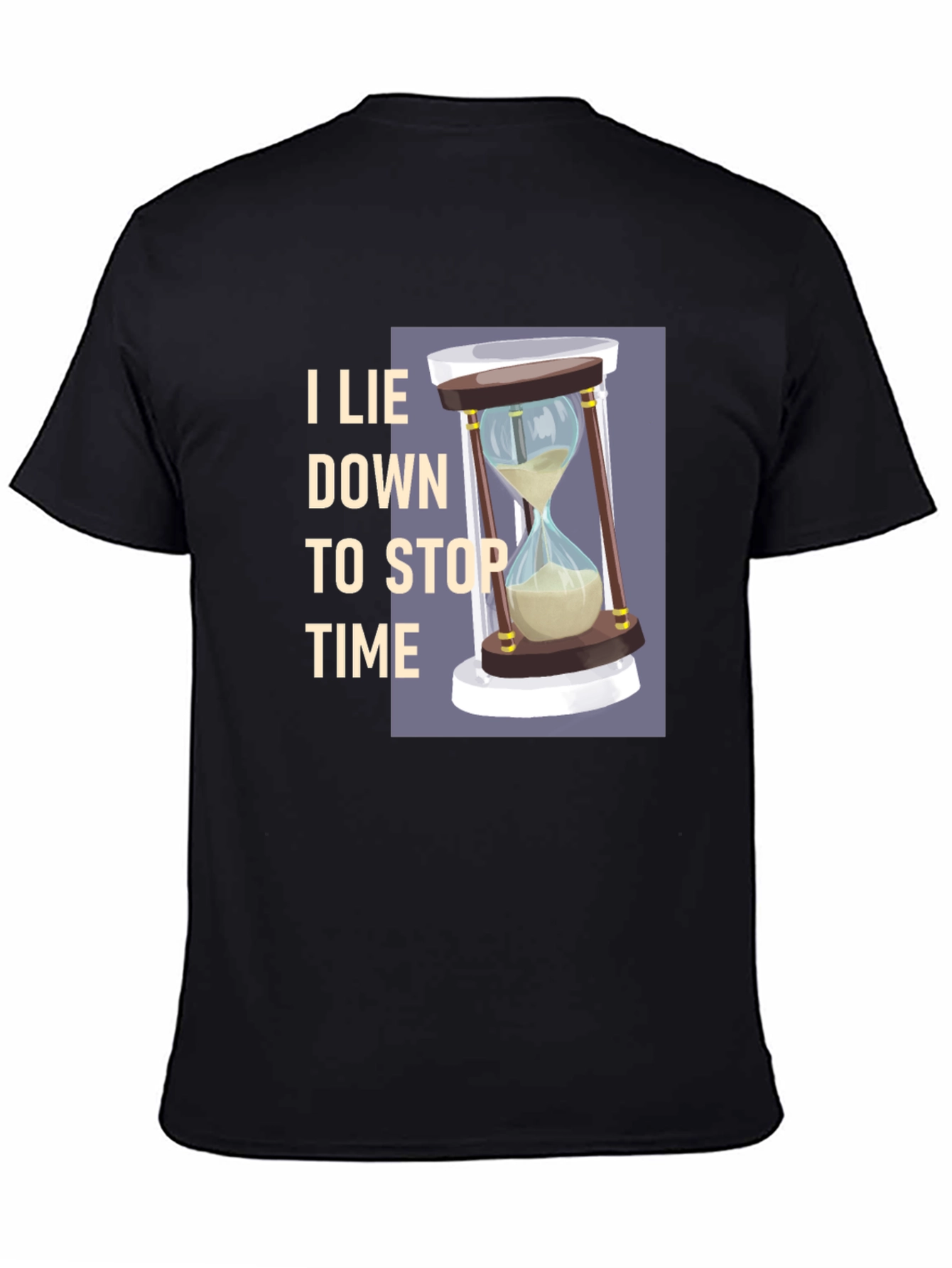 I Lie Down to Stop Time Graphic Tee