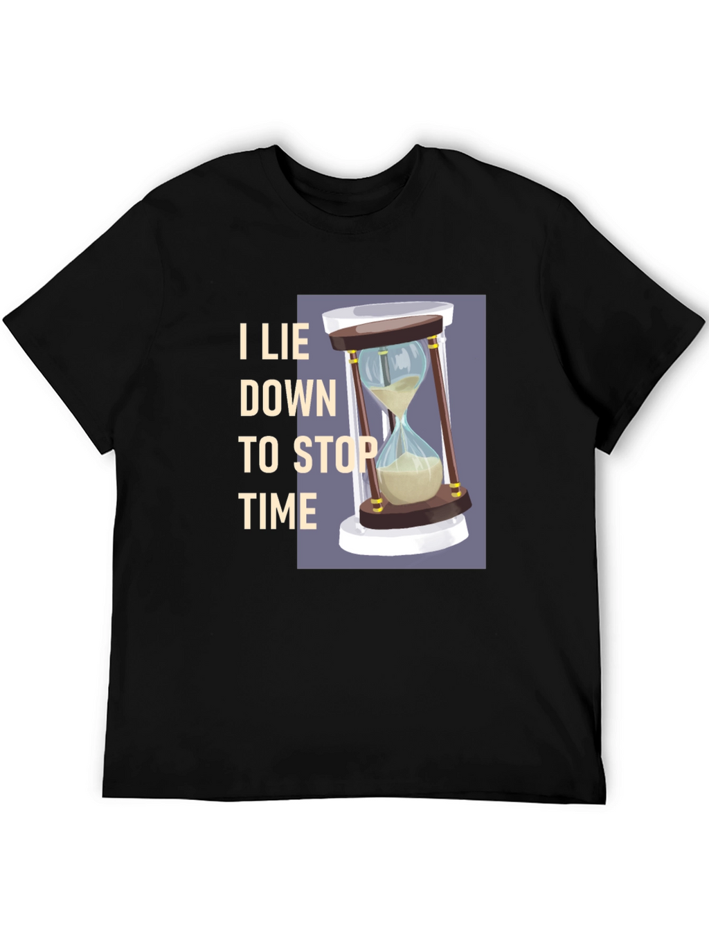 I Lie Down to Stop Time Graphic Tee