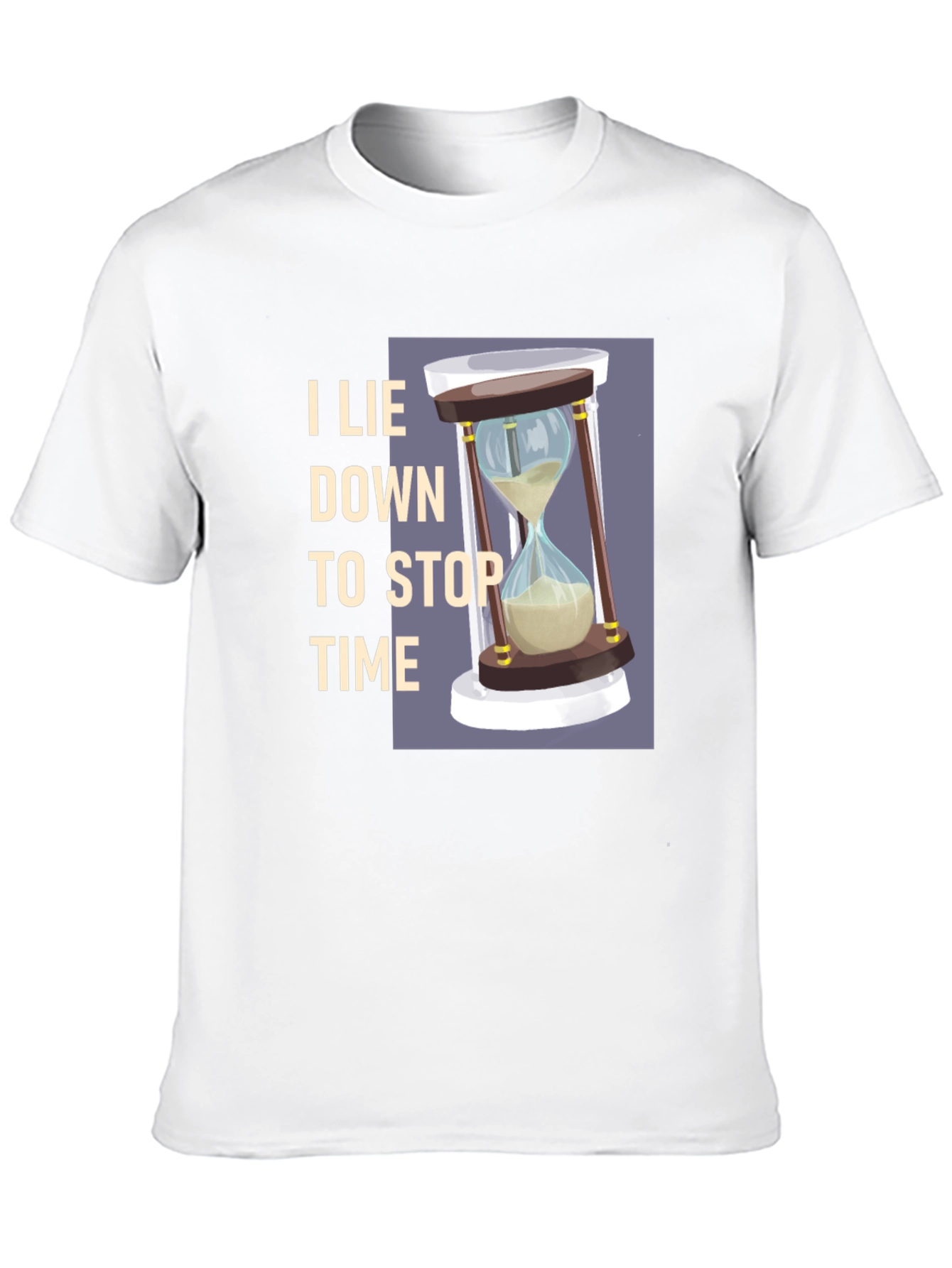 I Lie Down to Stop Time Graphic Tee
