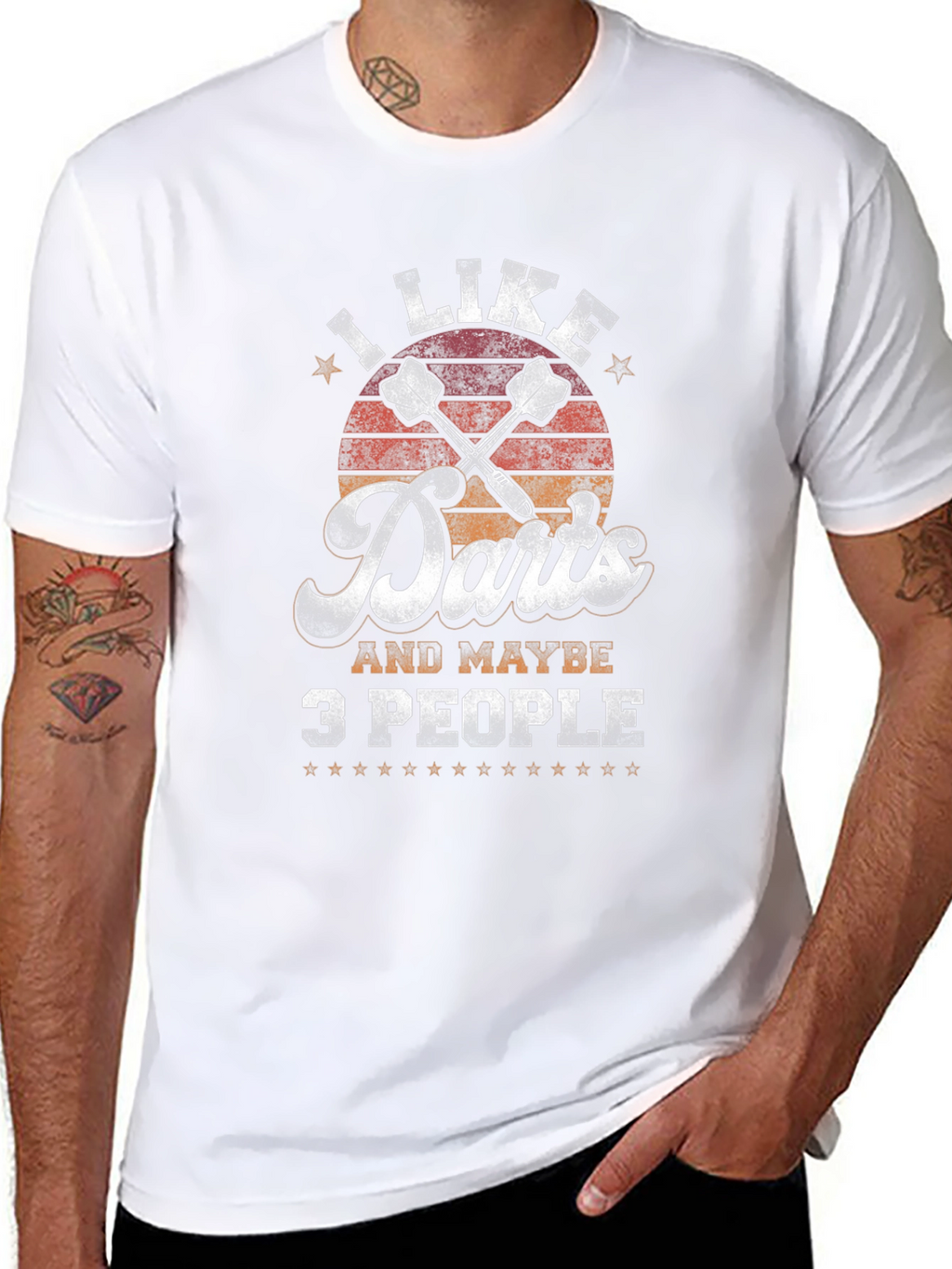 I Like Darts and Maybe 3 People T-Shirt
