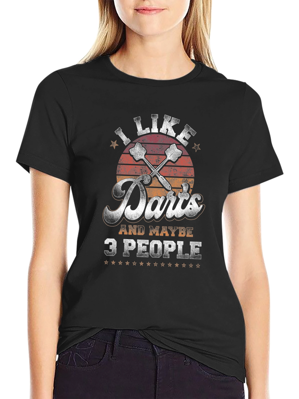I Like Darts and Maybe 3 People T-Shirt