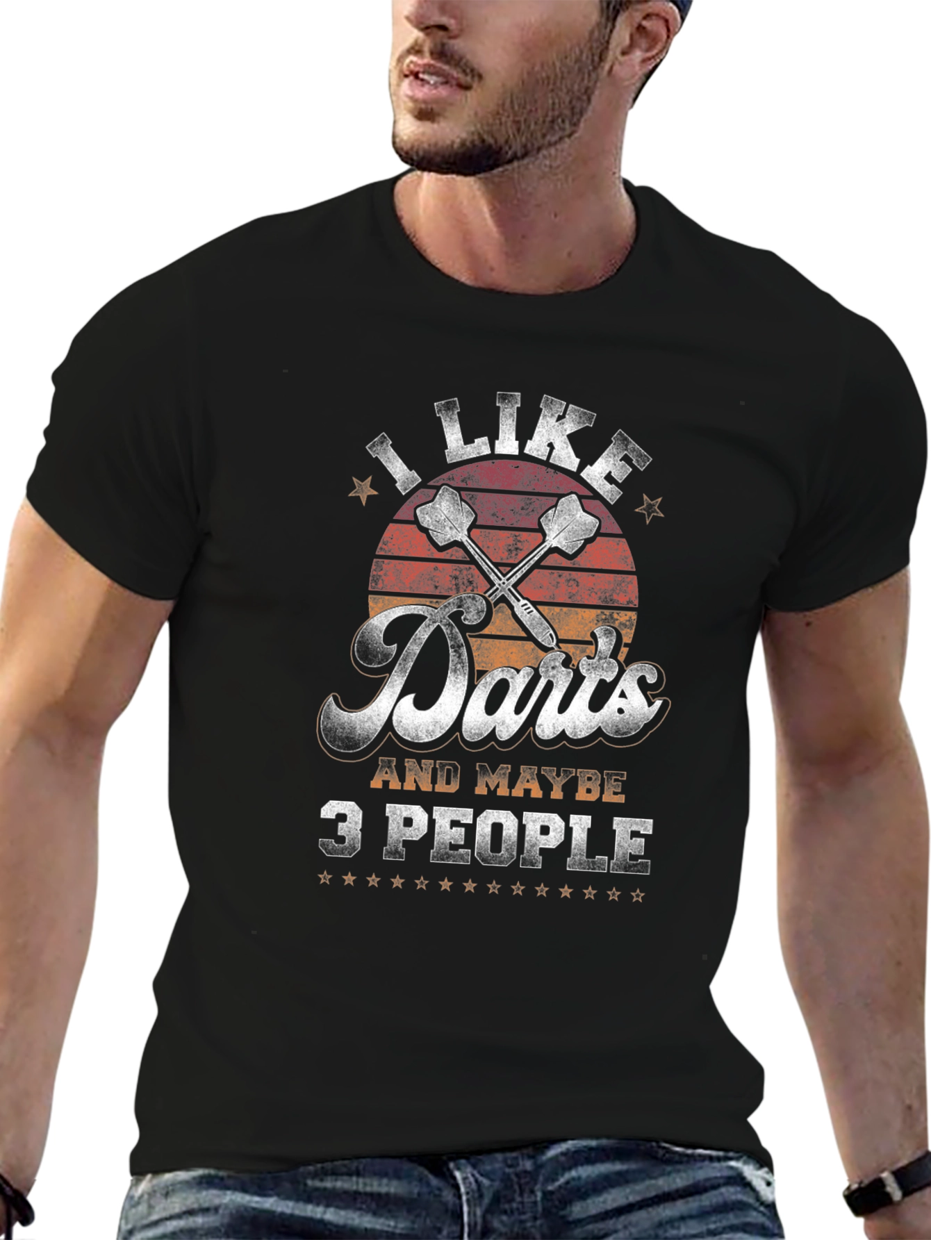 I Like Darts and Maybe 3 People T-Shirt
