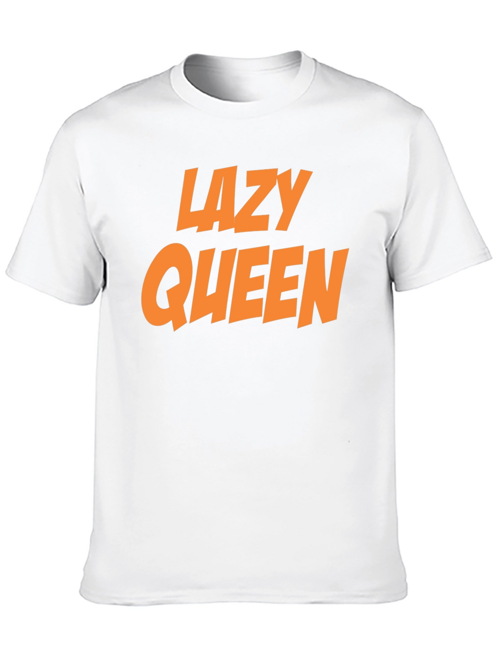 Lazy Queen Black Graphic Tee