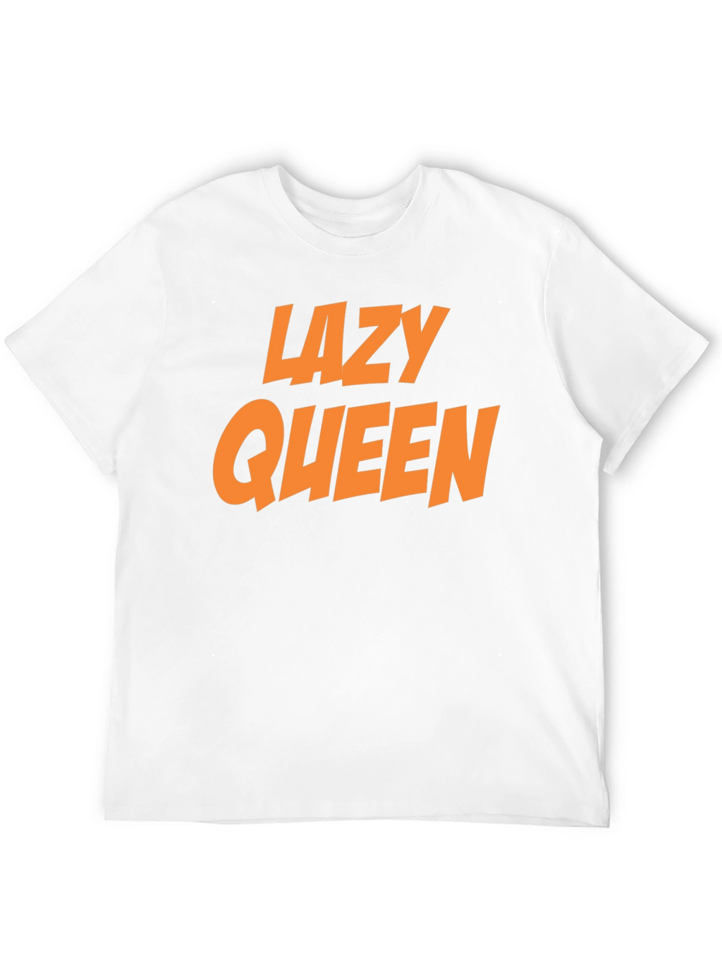 Lazy Queen Black Graphic Tee