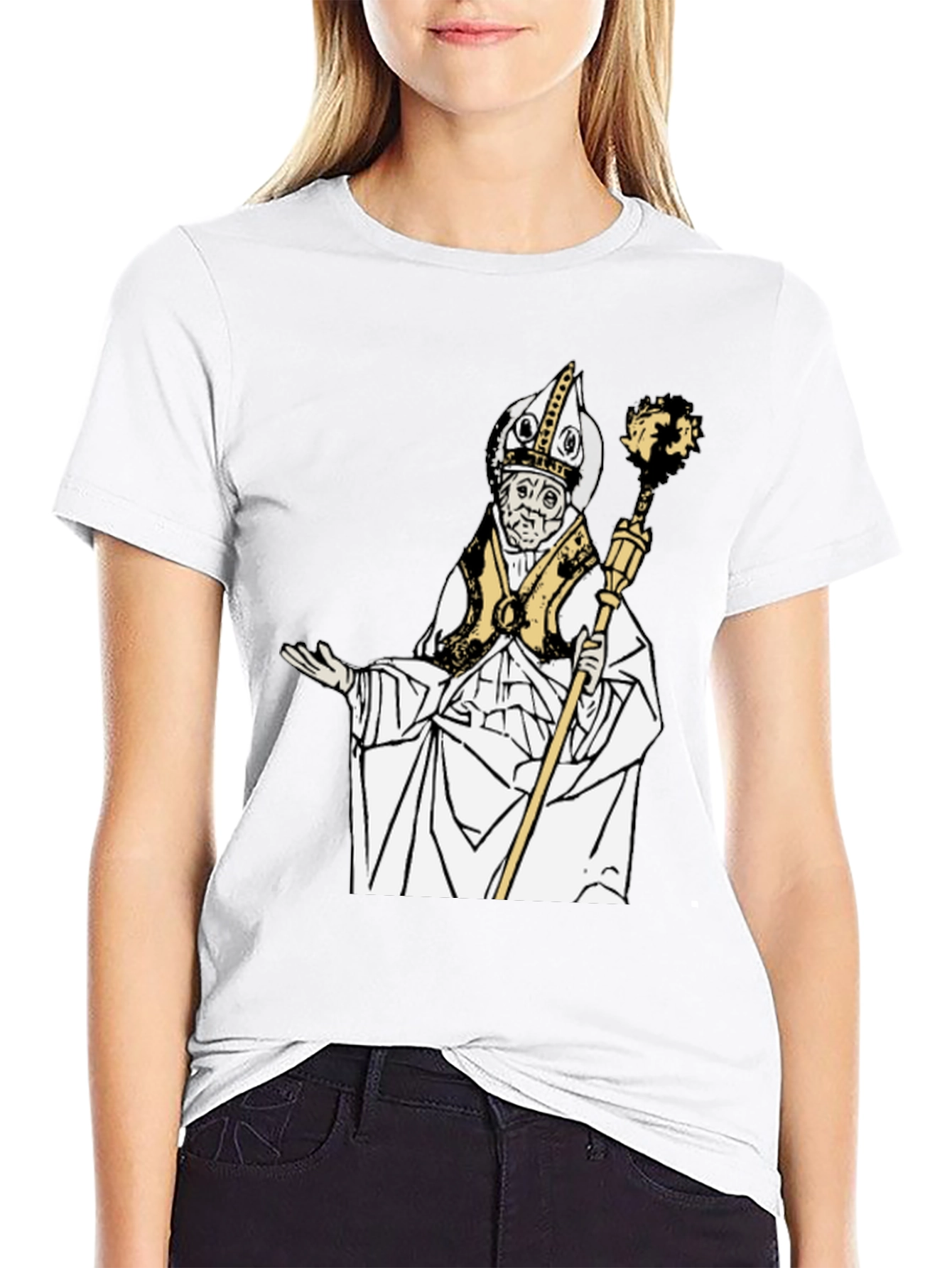 Saint Nicholas Graphic Tee - Classic Black T-Shirt