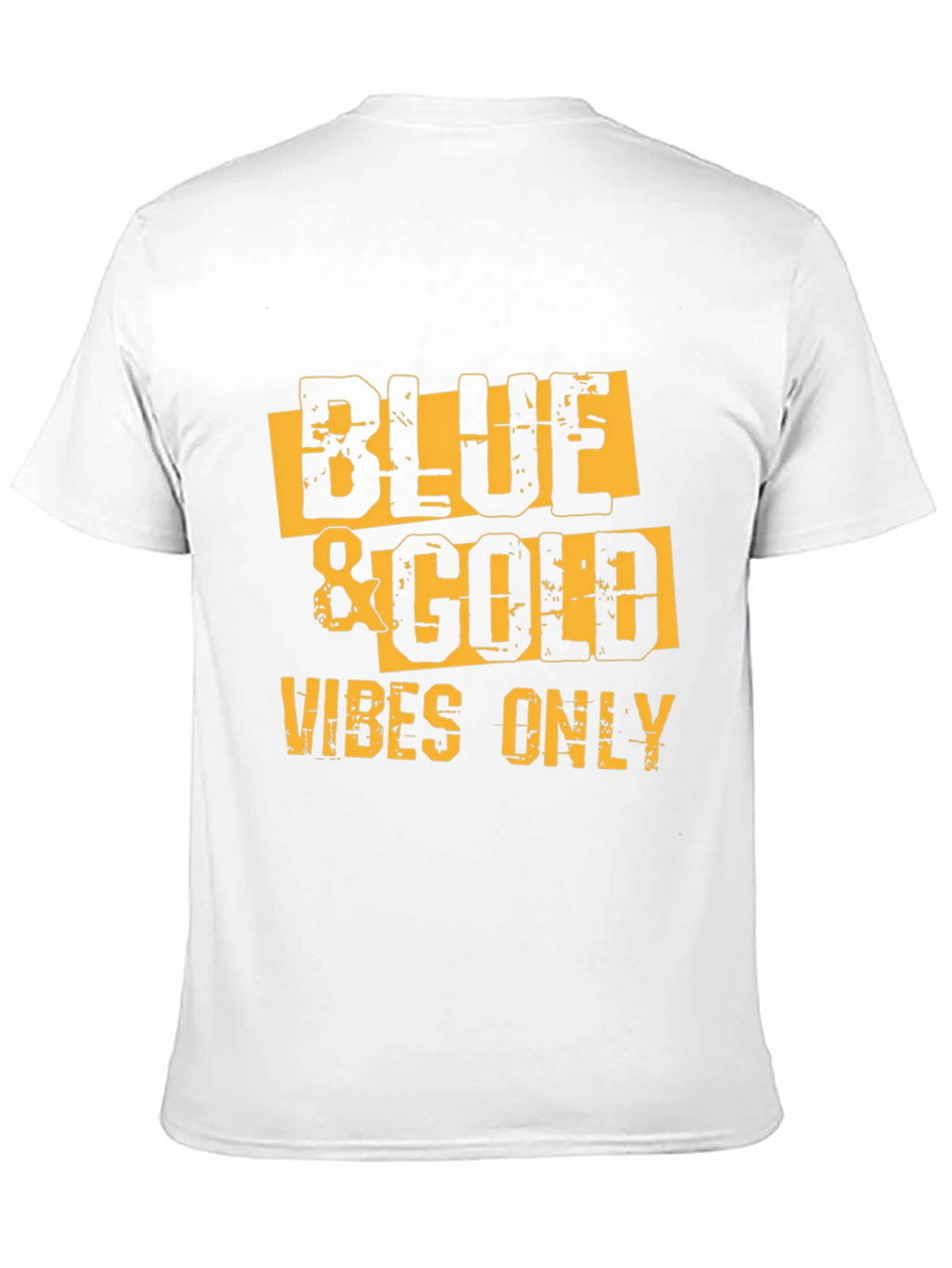 Blue & Gold Vibes Only T-Shirt