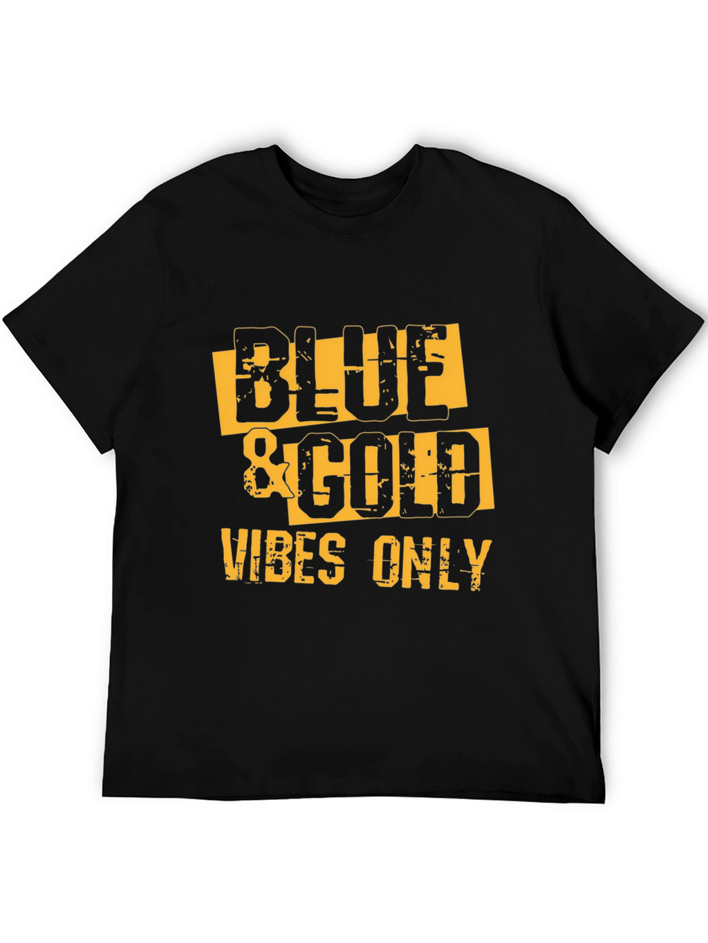 Blue & Gold Vibes Only T-Shirt