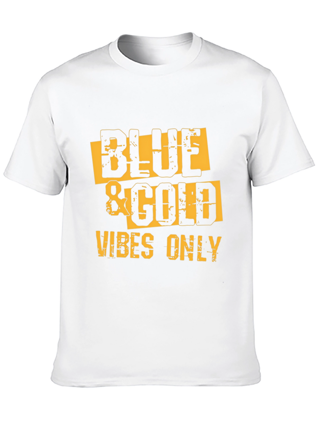 Blue & Gold Vibes Only T-Shirt