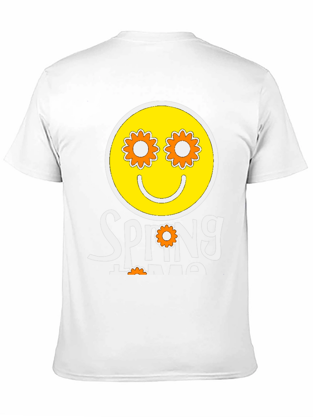 Retro Spring Time Flower Graphic T-Shirt