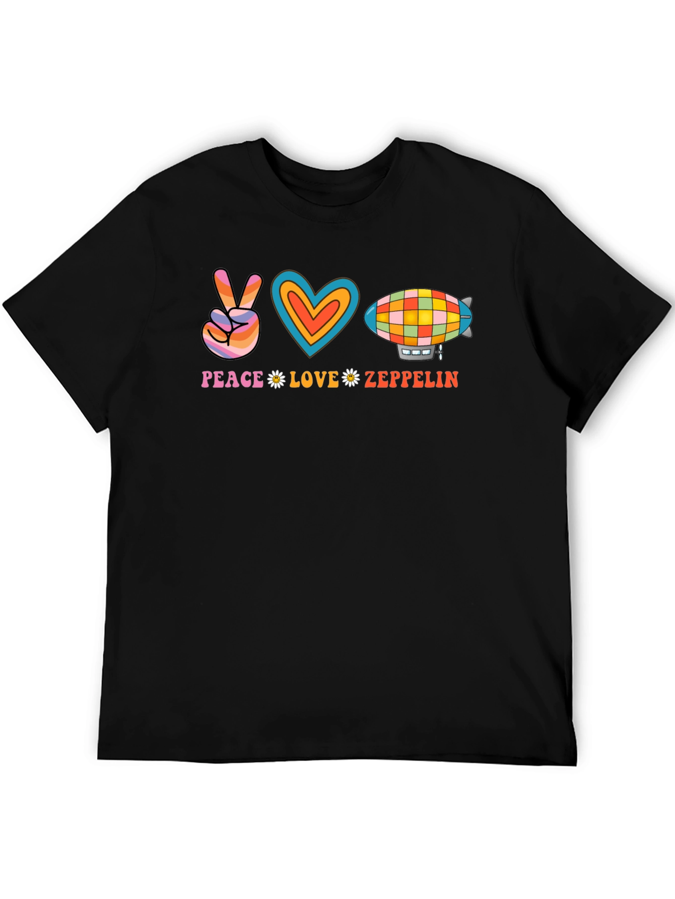 Peace Love Zeppelin Graphic Tee