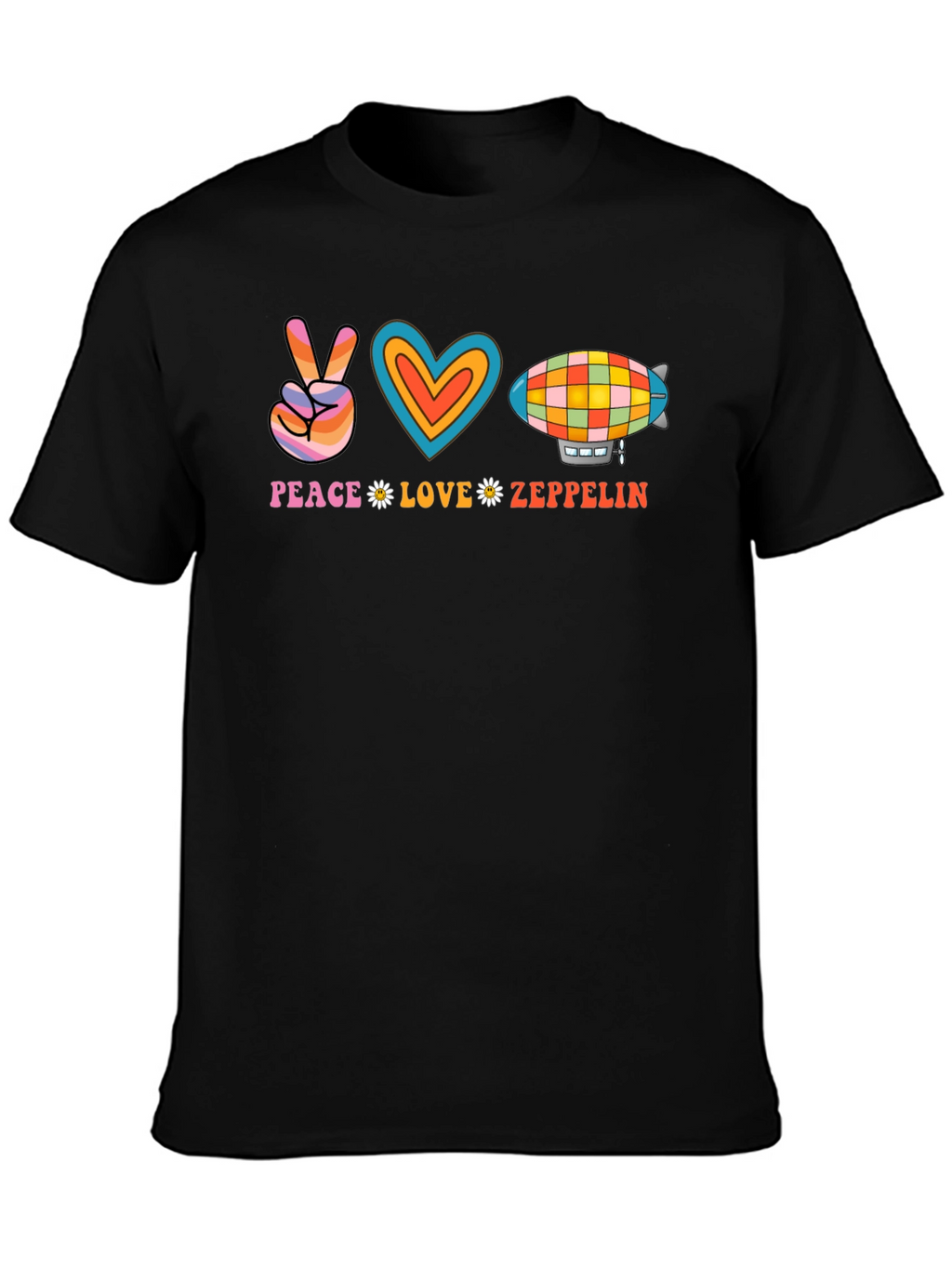 Peace Love Zeppelin Graphic Tee