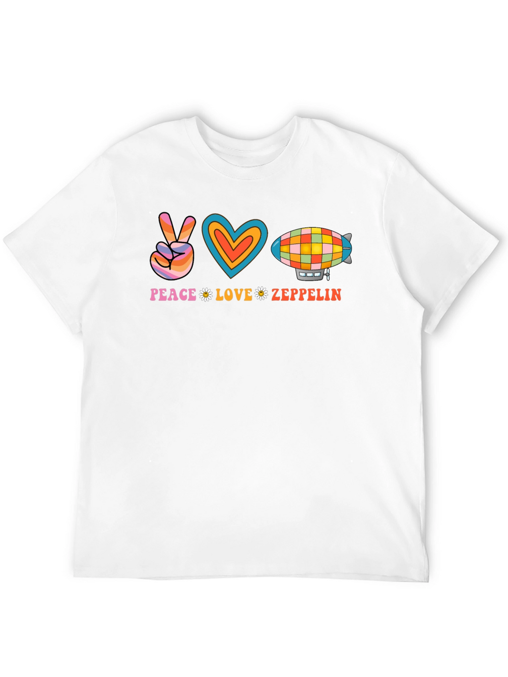 Peace Love Zeppelin Graphic Tee