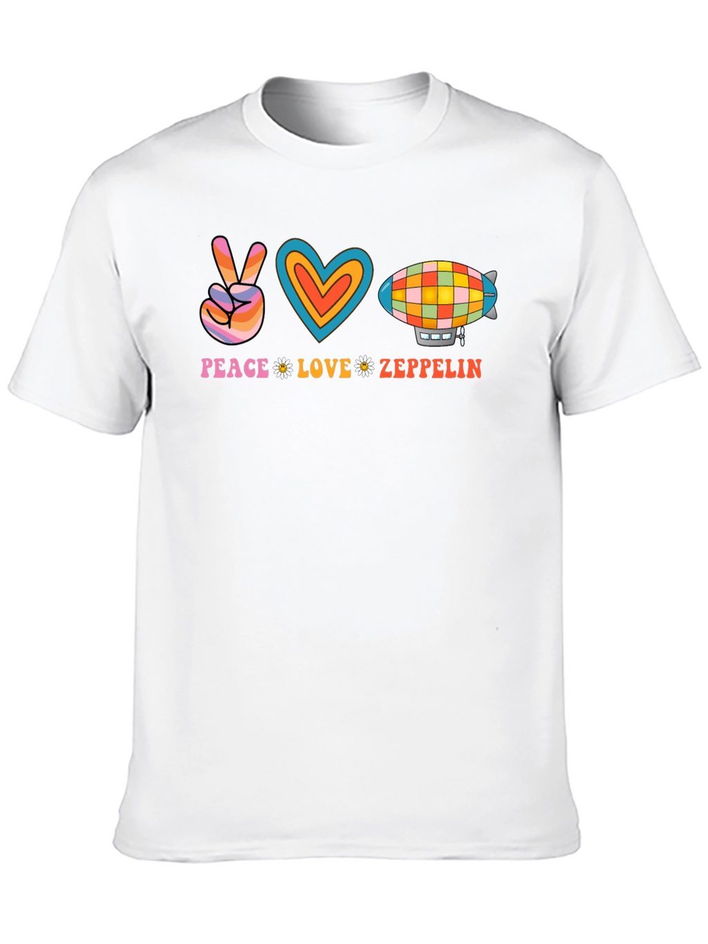 Peace Love Zeppelin Graphic Tee