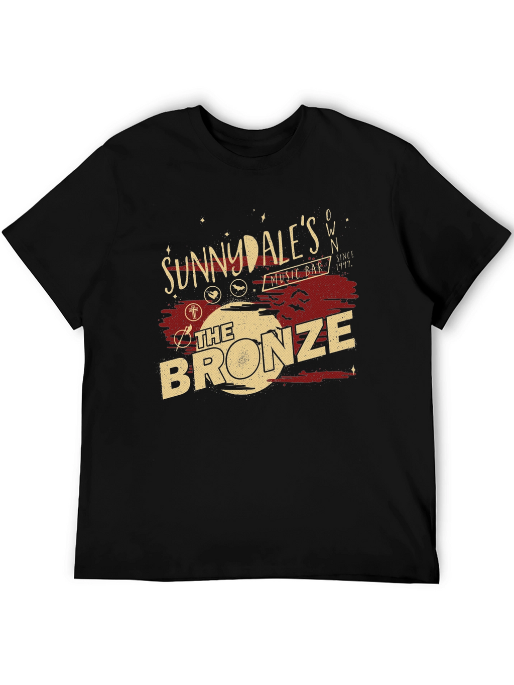 Sunnydales The Bronze Music Bar T-Shirt